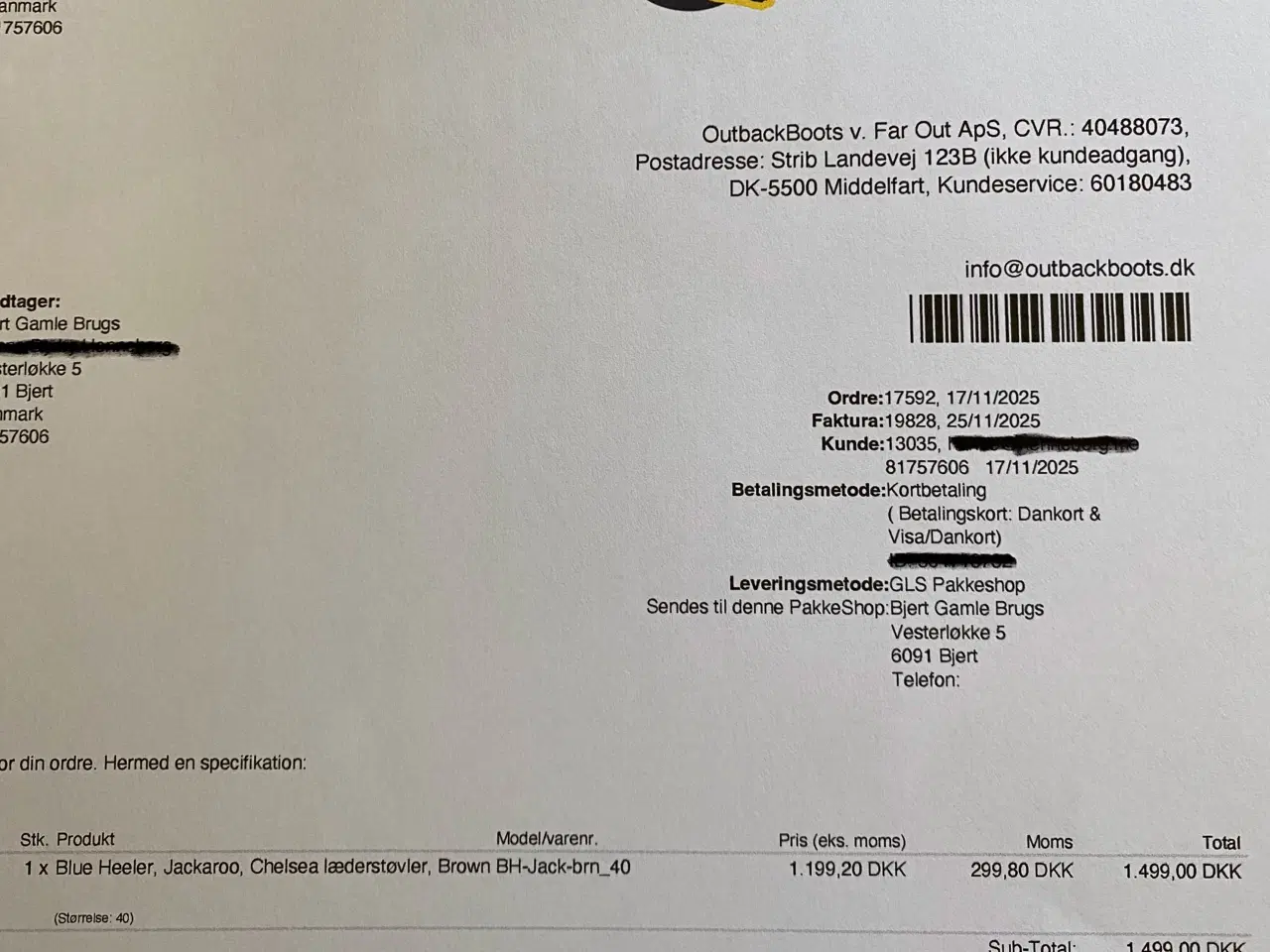 Billede 11 - BLUE HEELER JACKAROO CHELSEA LÆDERSTØVLER, UNISEX 