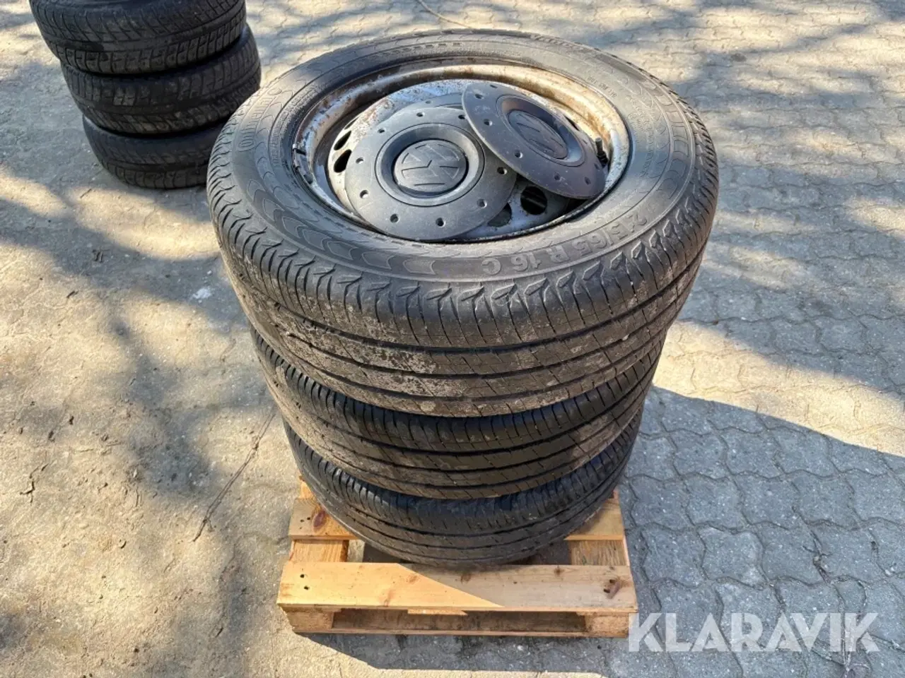 Billede 2 - Sommerhjul Continental Vanco 2 215/65R16 3 styk