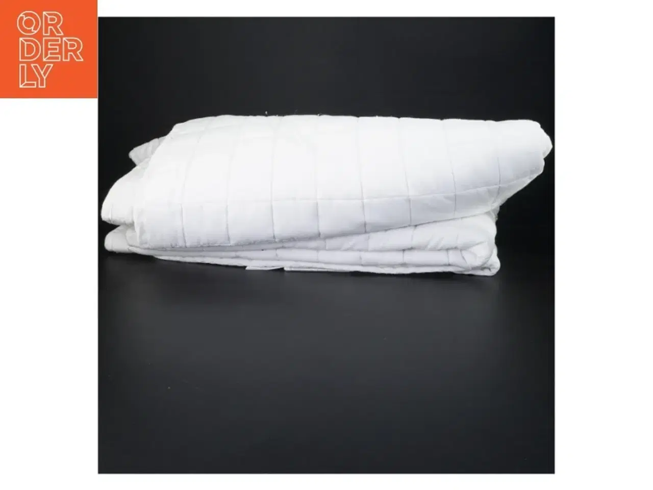 Billede 4 - Hvid quiltet topmadras/-lagen fra Dreamzone (str. 90 x 200 cm)