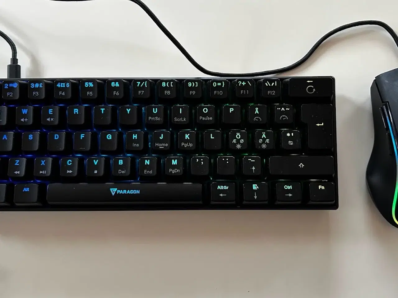 Billede 1 - Paracon Gaming tastatur og mus