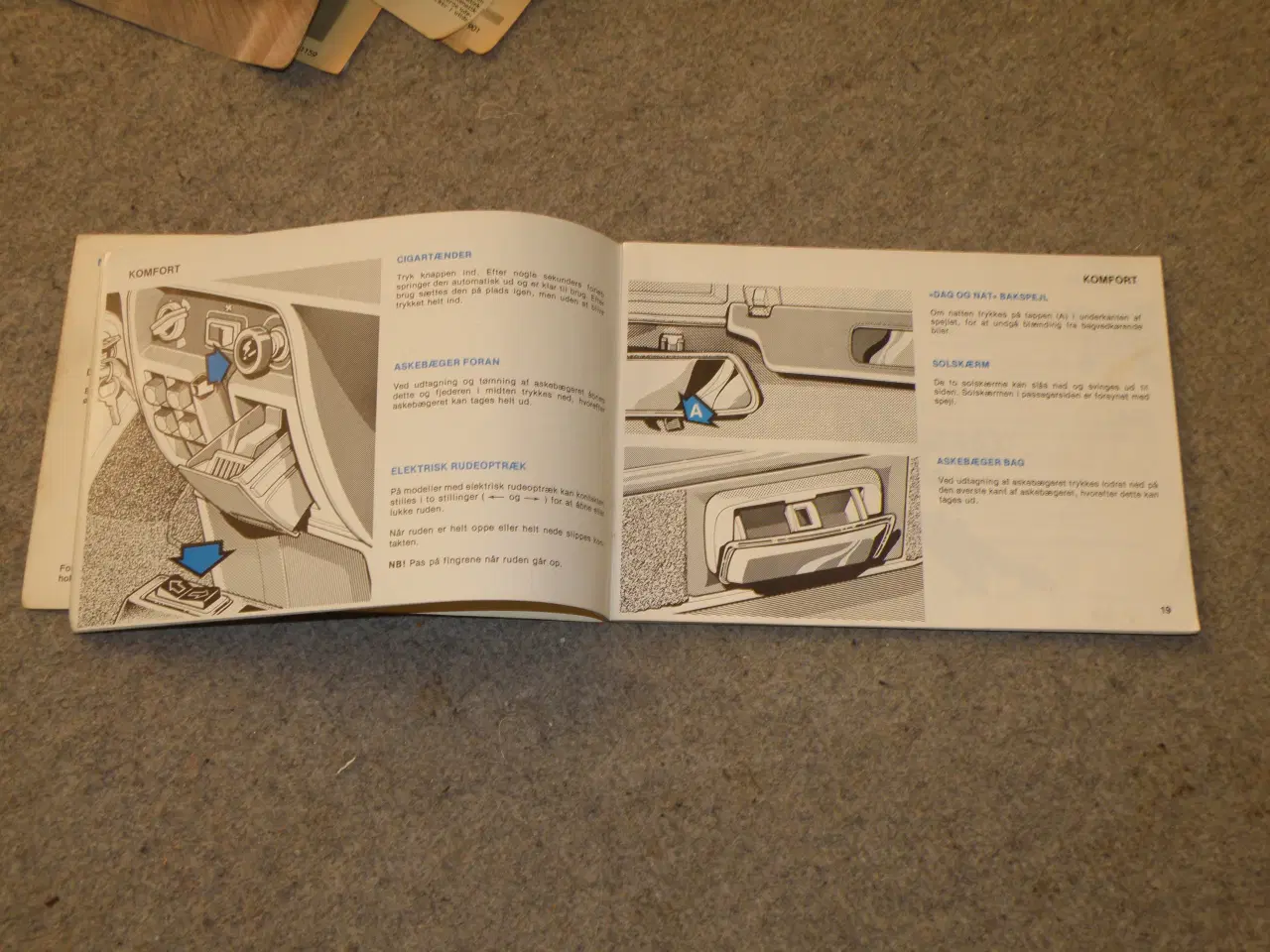 Billede 12 - SIMCA... 1307/09 inst.bog fin.. Brochure+reklamer