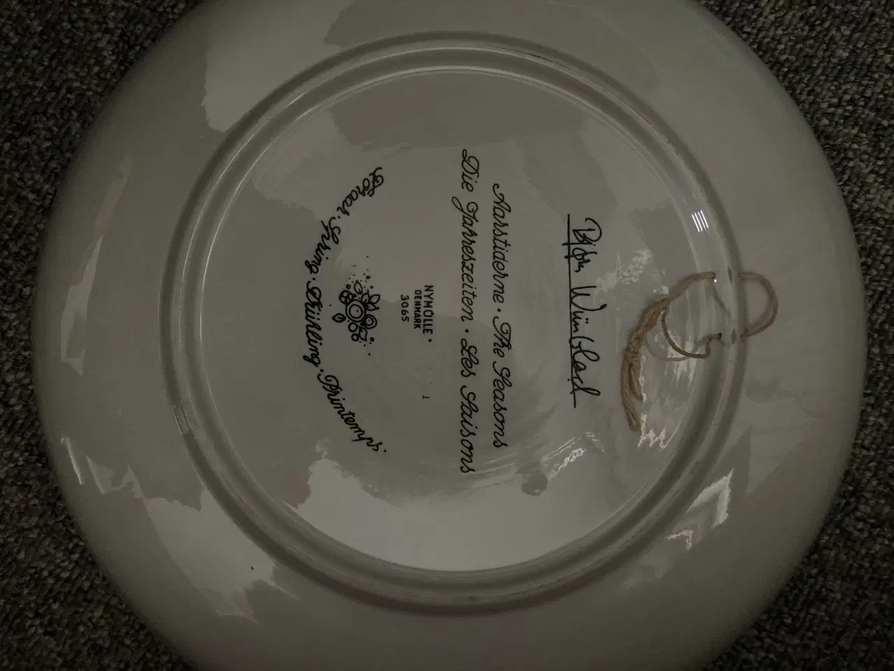 Billede 1 - Bjørn Wiinblad platte