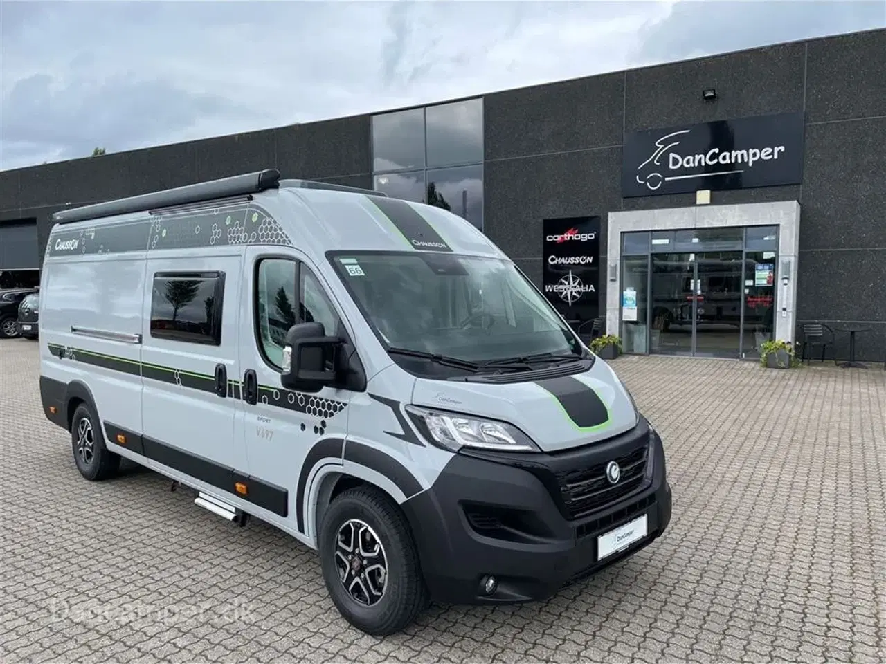 Billede 1 - 2024 - Chausson V697 Sport Line   Super vintercamper, 140 HK, 9-trins automatgear, tilbehørs-, connect-, safety- og artic pakke.