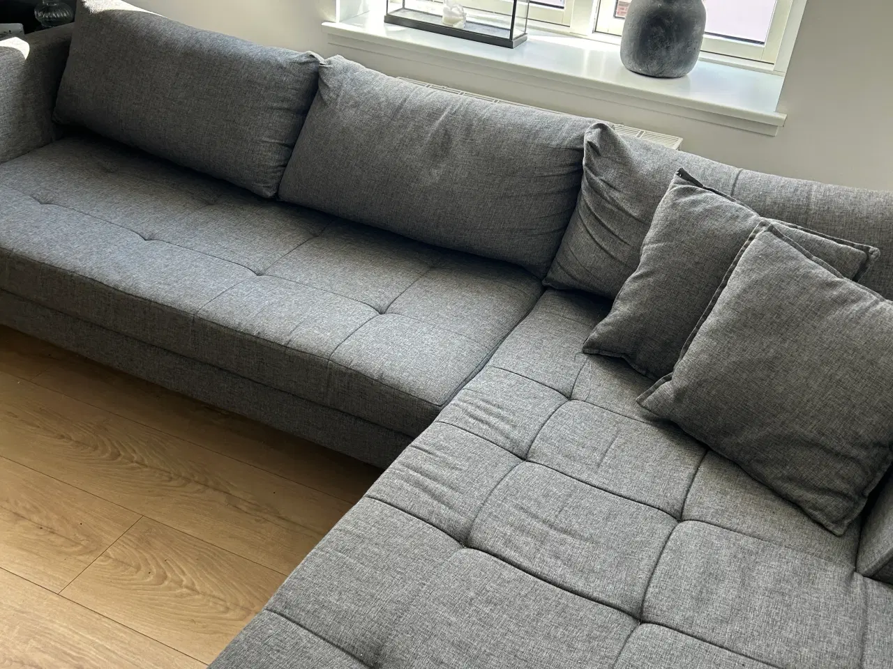Billede 3 - Sofa med chaiselong 