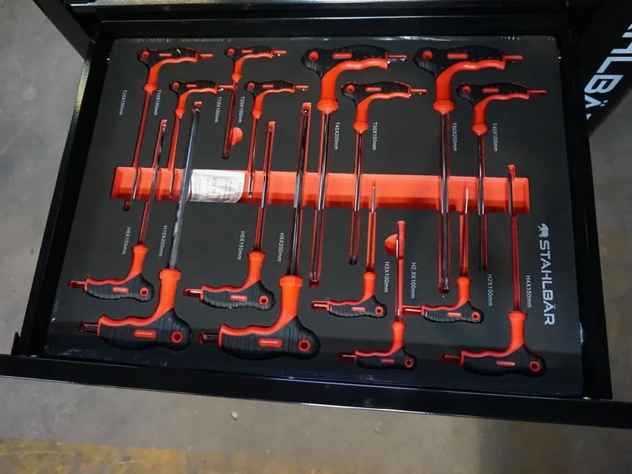 Billede 8 - Værktøjsvogn, Stahlbär, 7 skuffer inkl. Værktøj