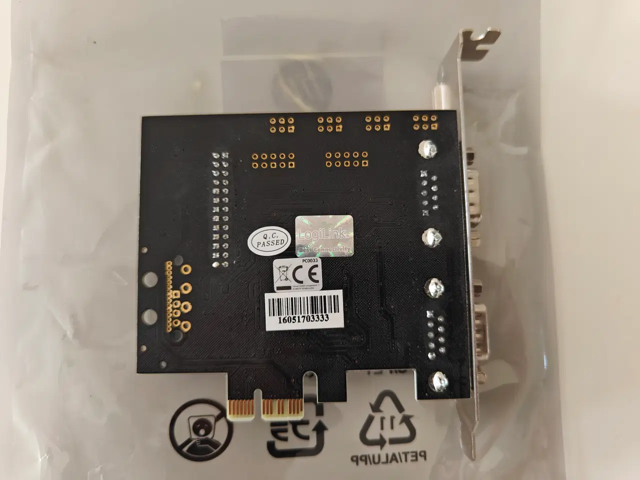 Billede 3 - LogiLink PCIe Interface Card Serial 2 x seriel.