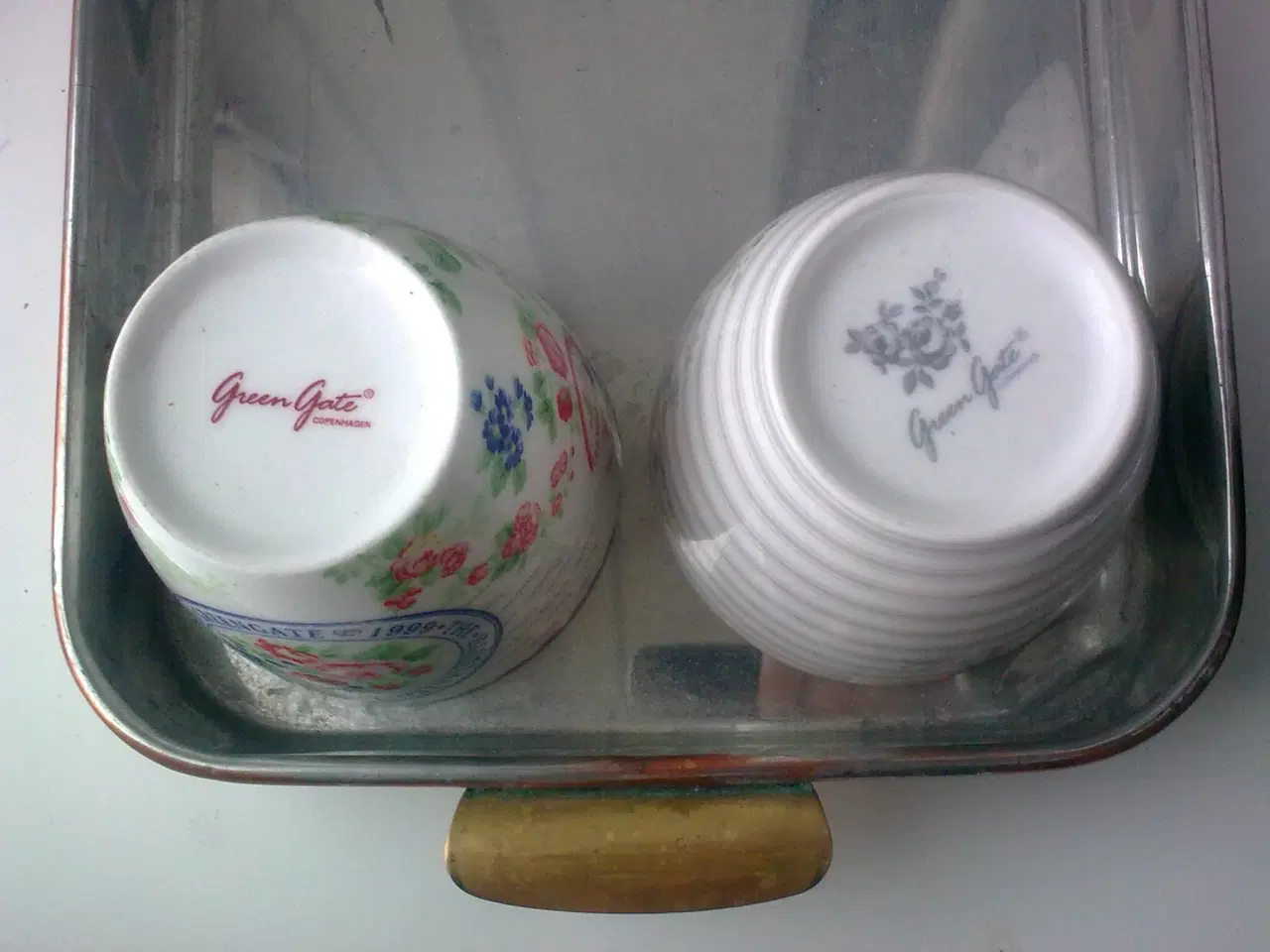 Billede 3 - Kobberfad m tin UPCYCLE m Greengate