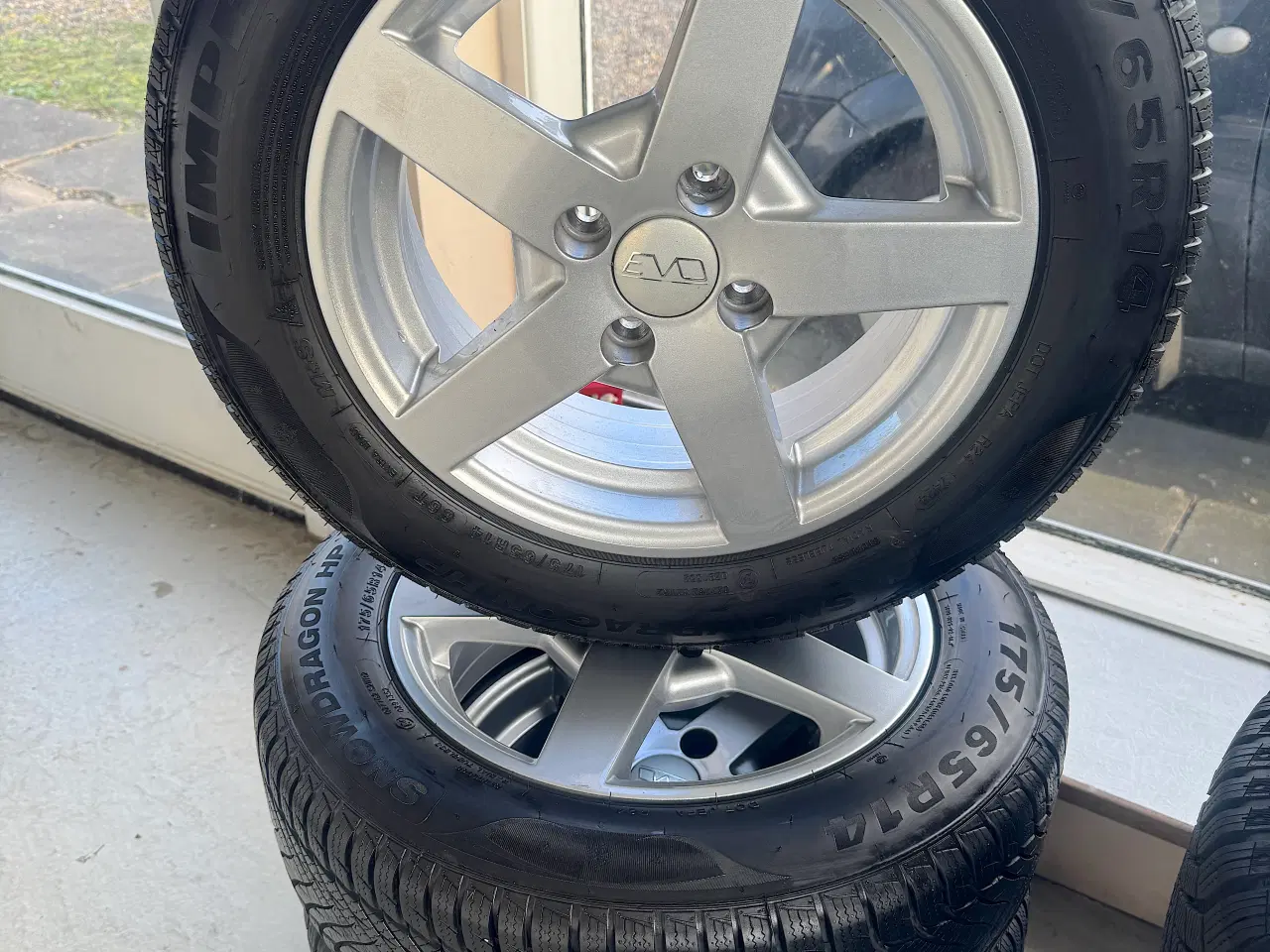 Billede 4 - VinterDæk Fiat 500 + Ford Ka