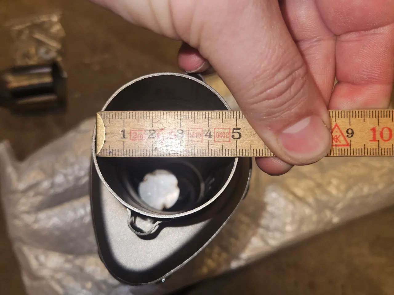 Billede 2 - Kompakt Lyddæmper til lille mc eller lignende. 