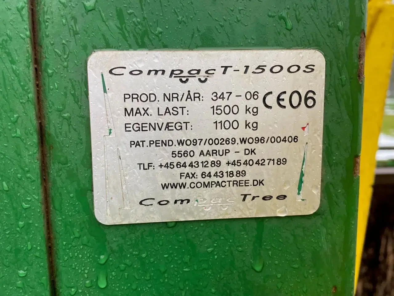 Billede 4 - CompacTree Pakkemaskine med bagmonteret elevator Pakkemaskine med sikkerhedsbur + bagmonteret elevator