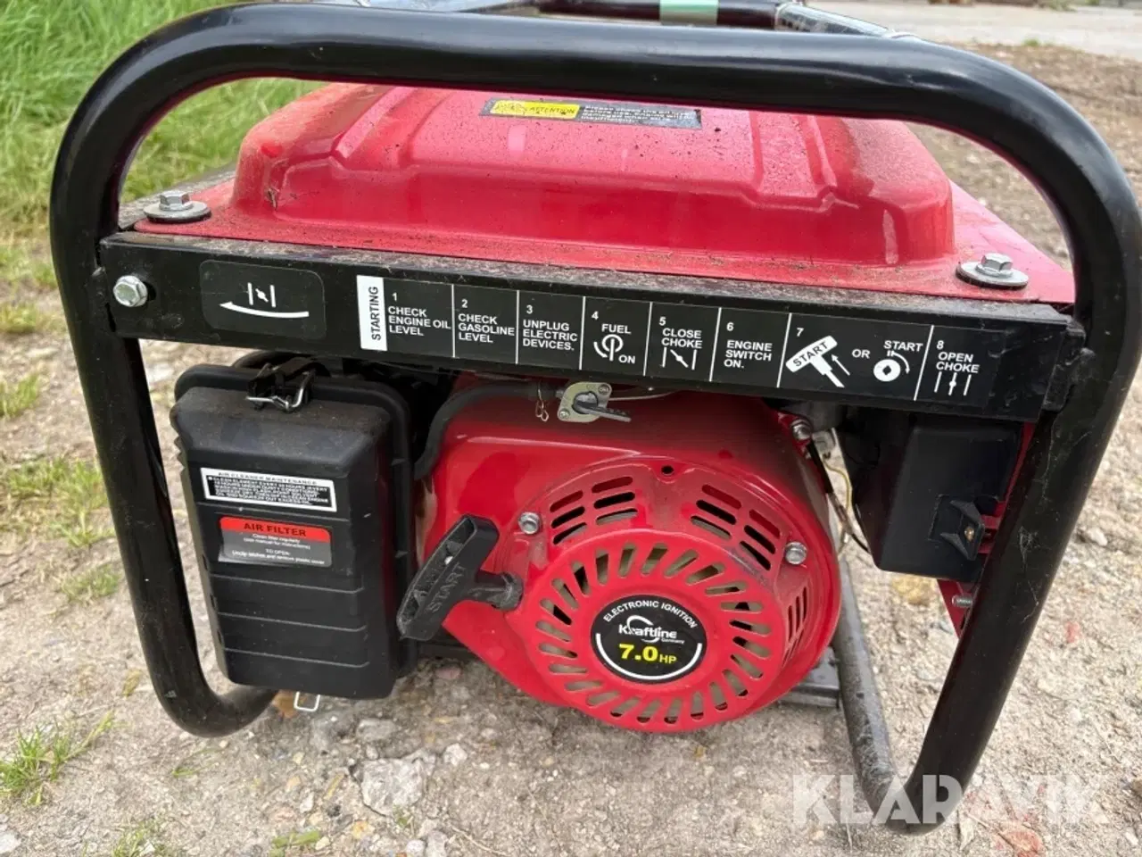 Billede 7 - Generator Kraftline KL-8500W