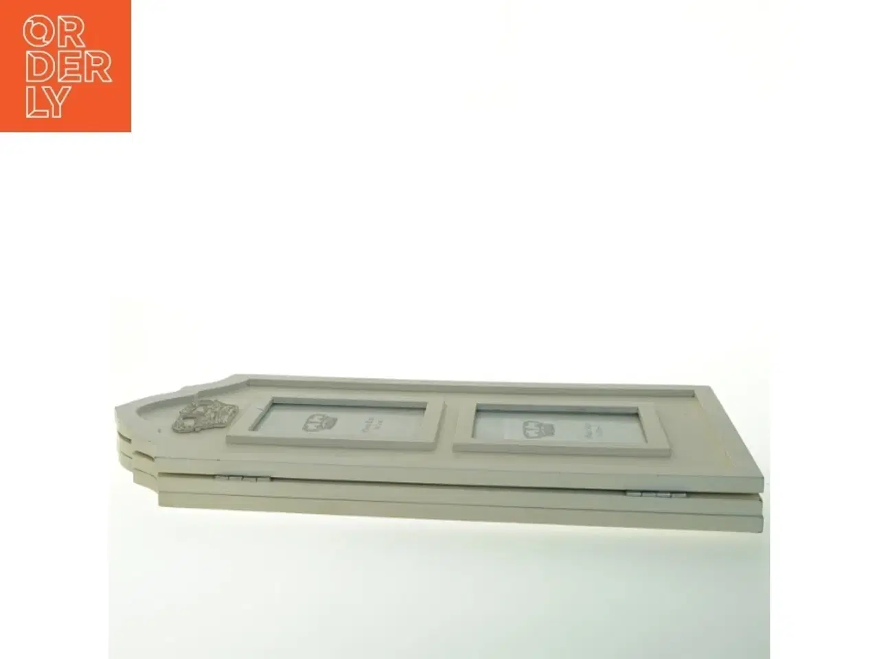 Billede 2 - Foldbar billedramme med 6 billeder (str. H. 43,5 cm. længde. 60 cm)