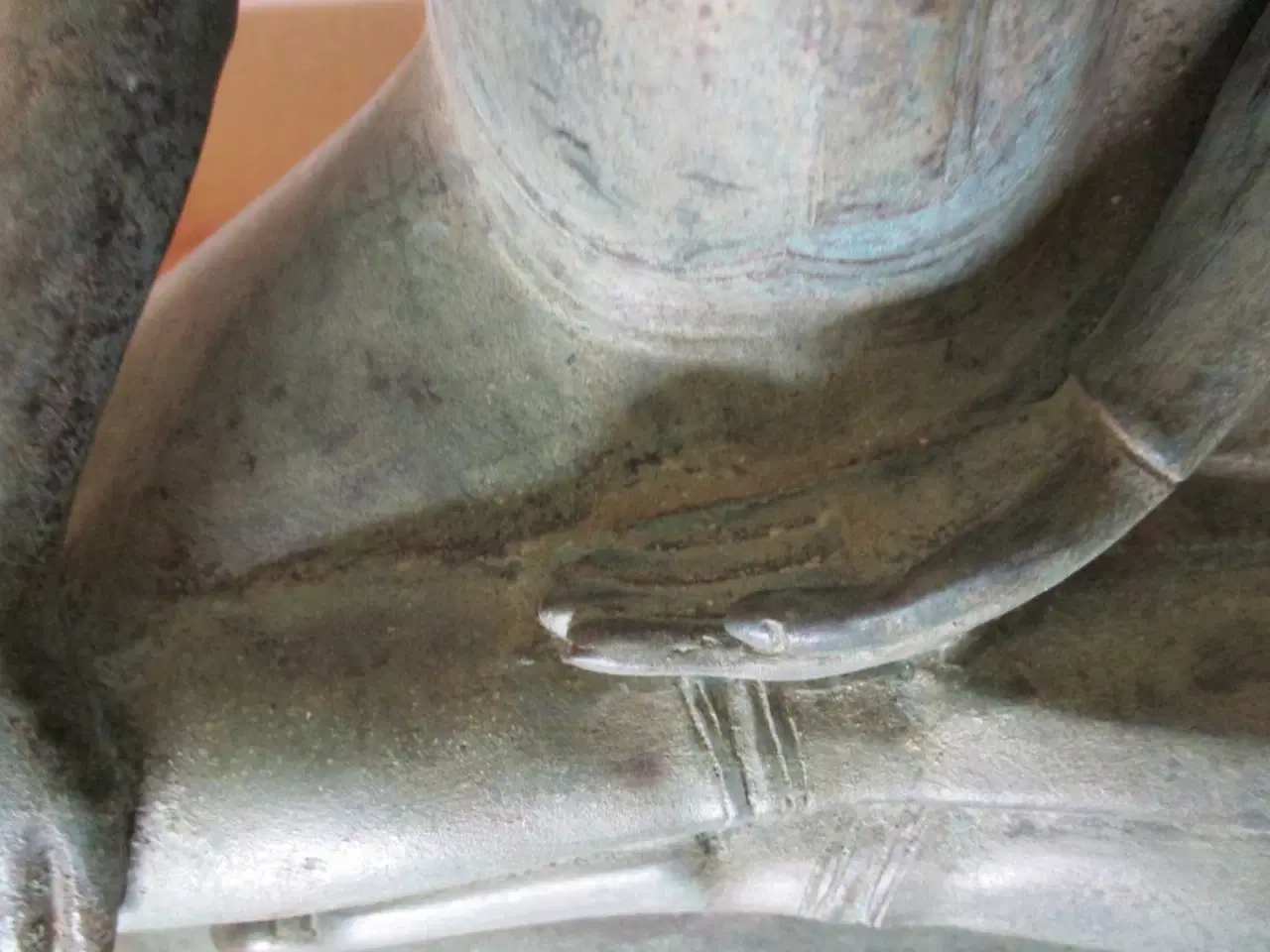 Billede 9 - Stor antik Buddha-statue - 44 cm - Thailand