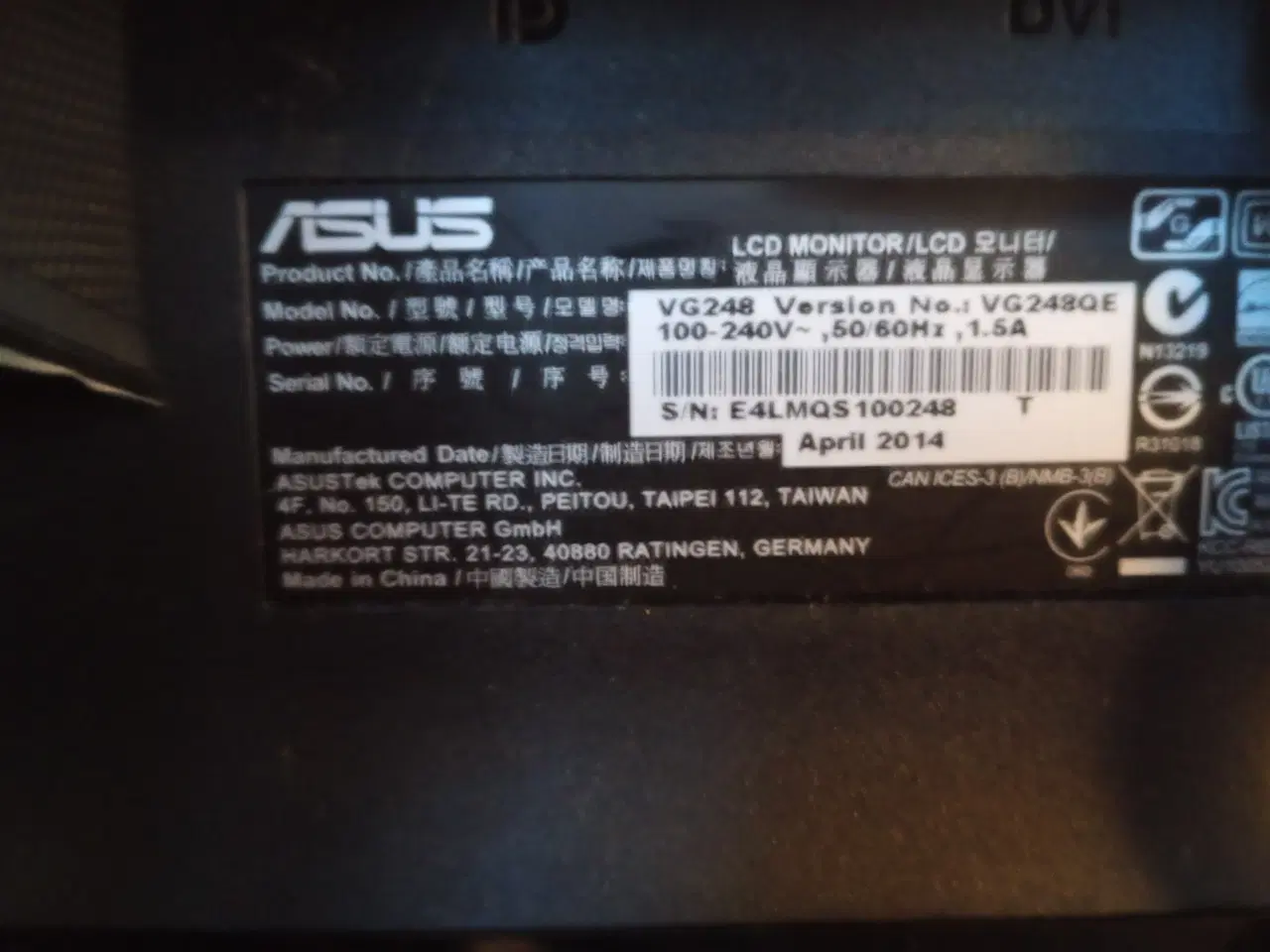 Billede 2 - Computer skærm 