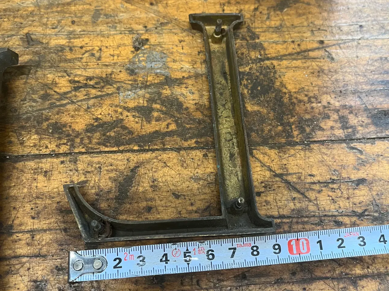 Billede 4 - BOSISIO Messing bogstaver med patina