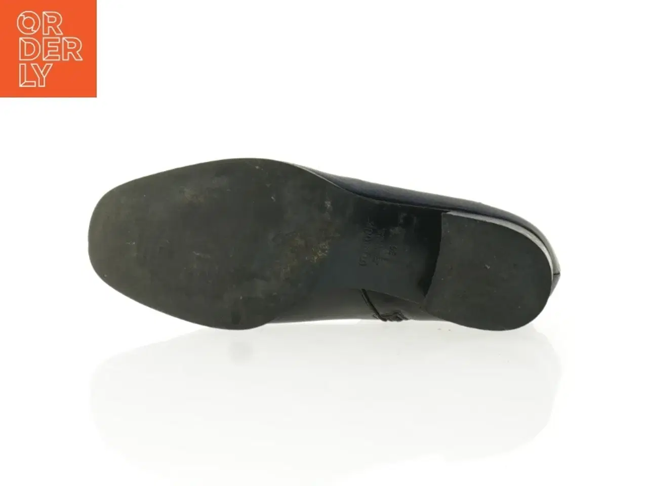 Billede 6 - Sorte læderstøvler (str. 36)