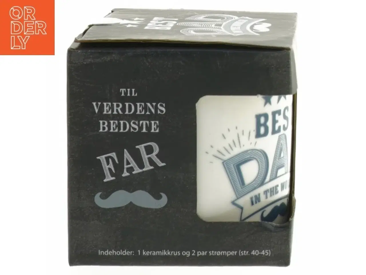 Billede 3 - Gavesæt &#39;Best Dad&#39; (str. Sokker. str. 40-45)