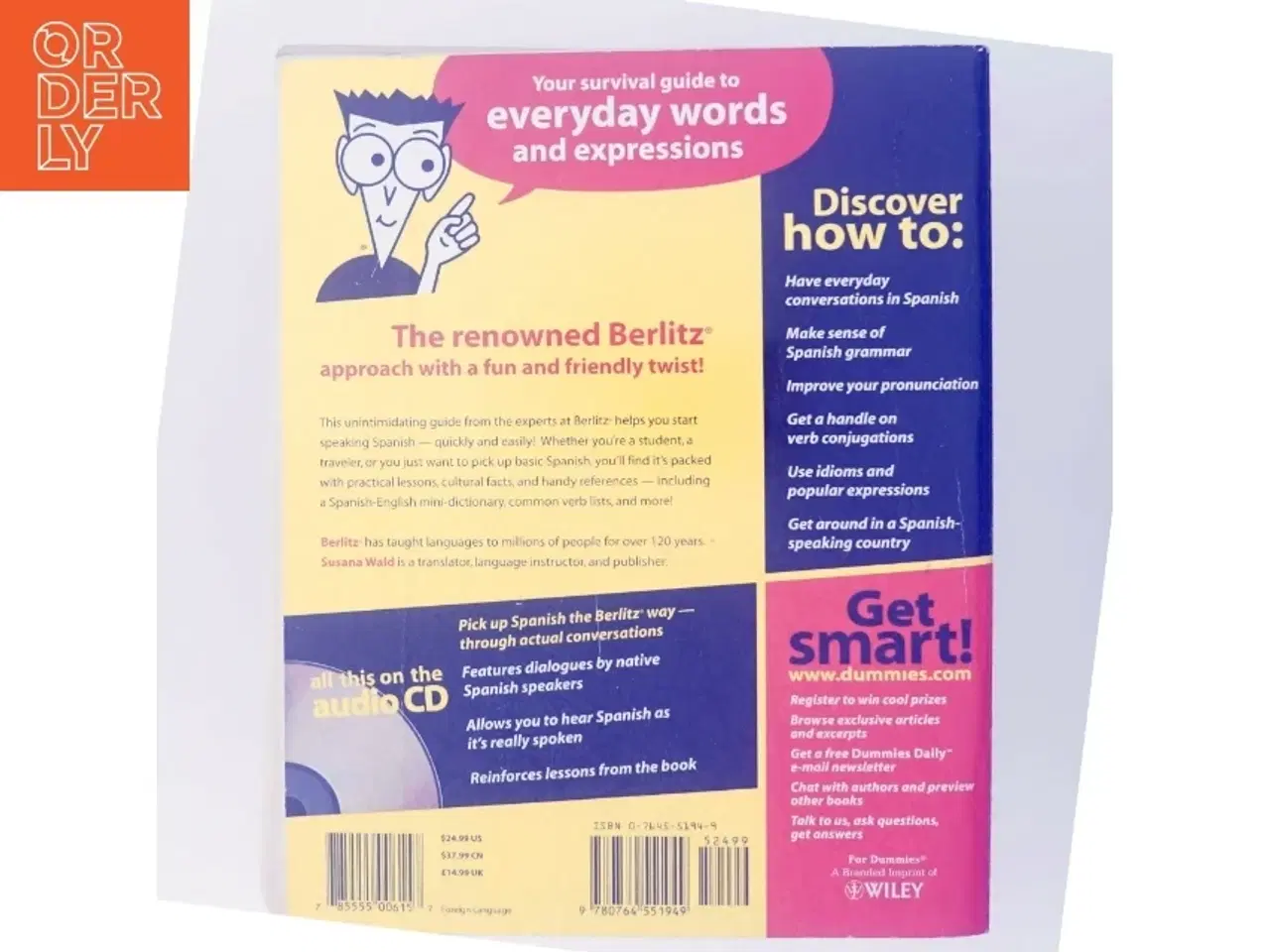 Billede 3 - Spanish For Dummies af Susana Wald (Bog)
