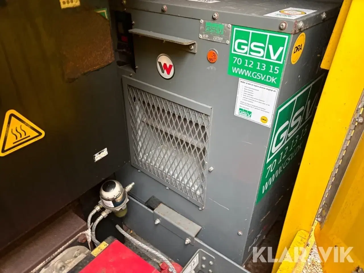 Billede 8 - Hydronisk luftvarmer Wacker neuson HP 252 D