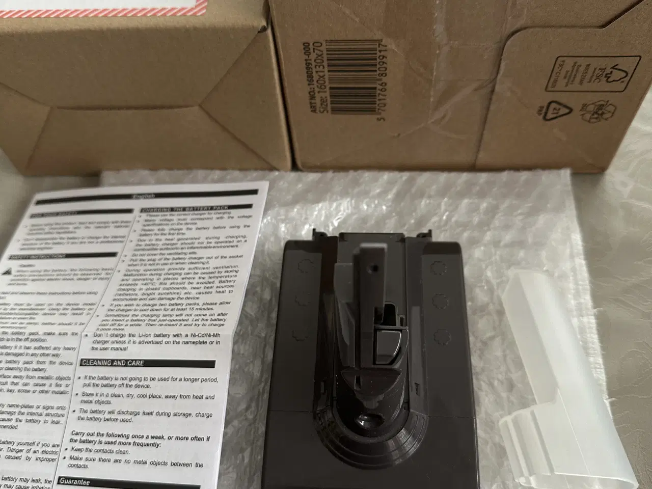 Billede 6 - Dyson V7 batteri