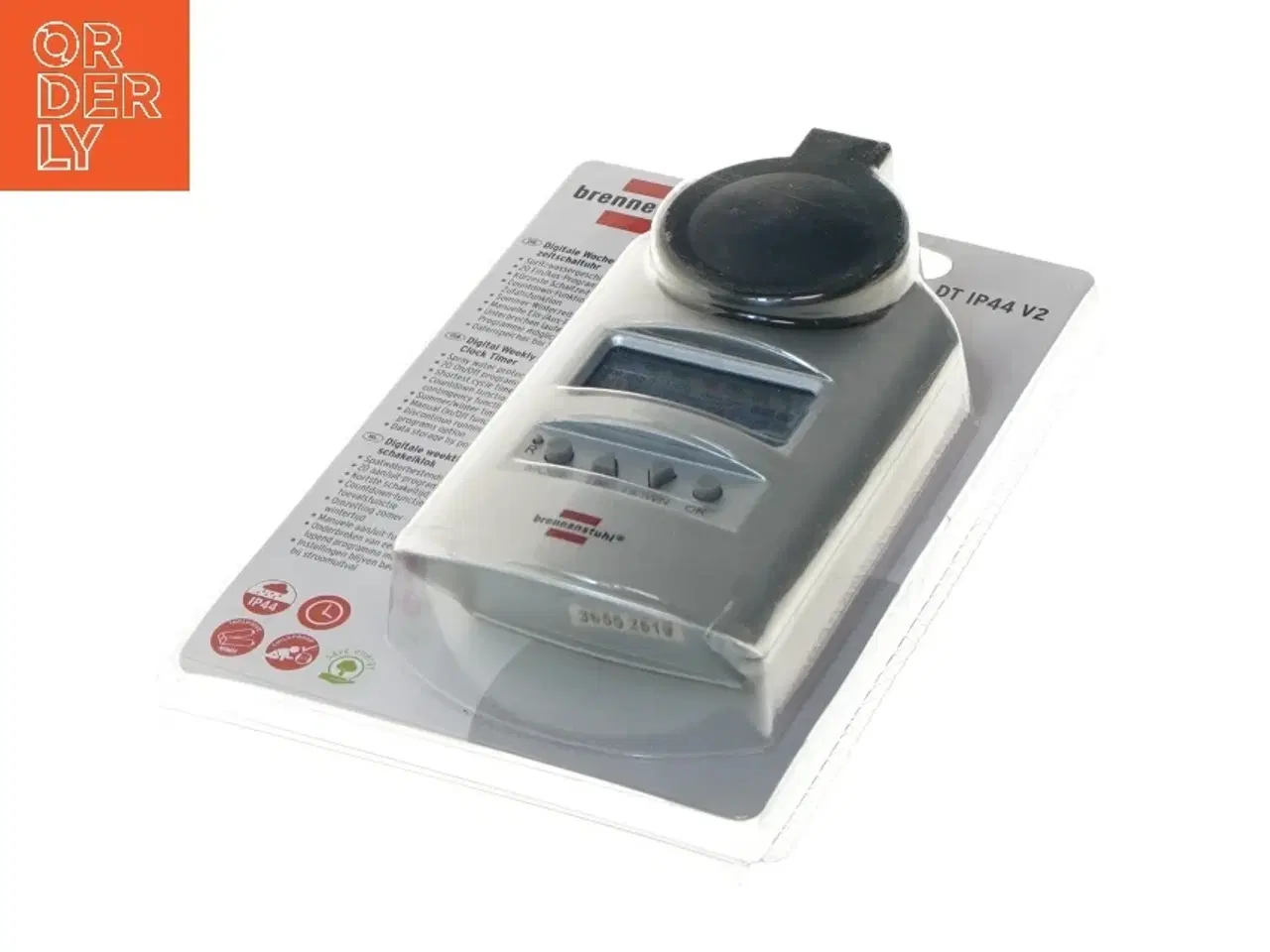 Billede 3 - Digitalt uge-timer IP44 V2 fra Brennenstuhl (str. 21x14 cm)