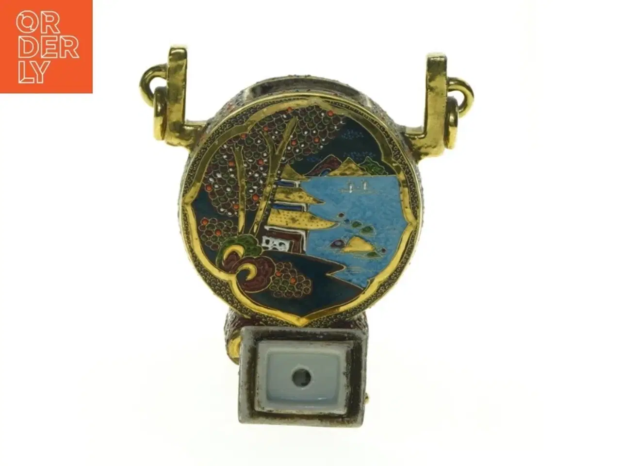 Billede 2 - Asiatisk vase (str. 19 x 15 cm)