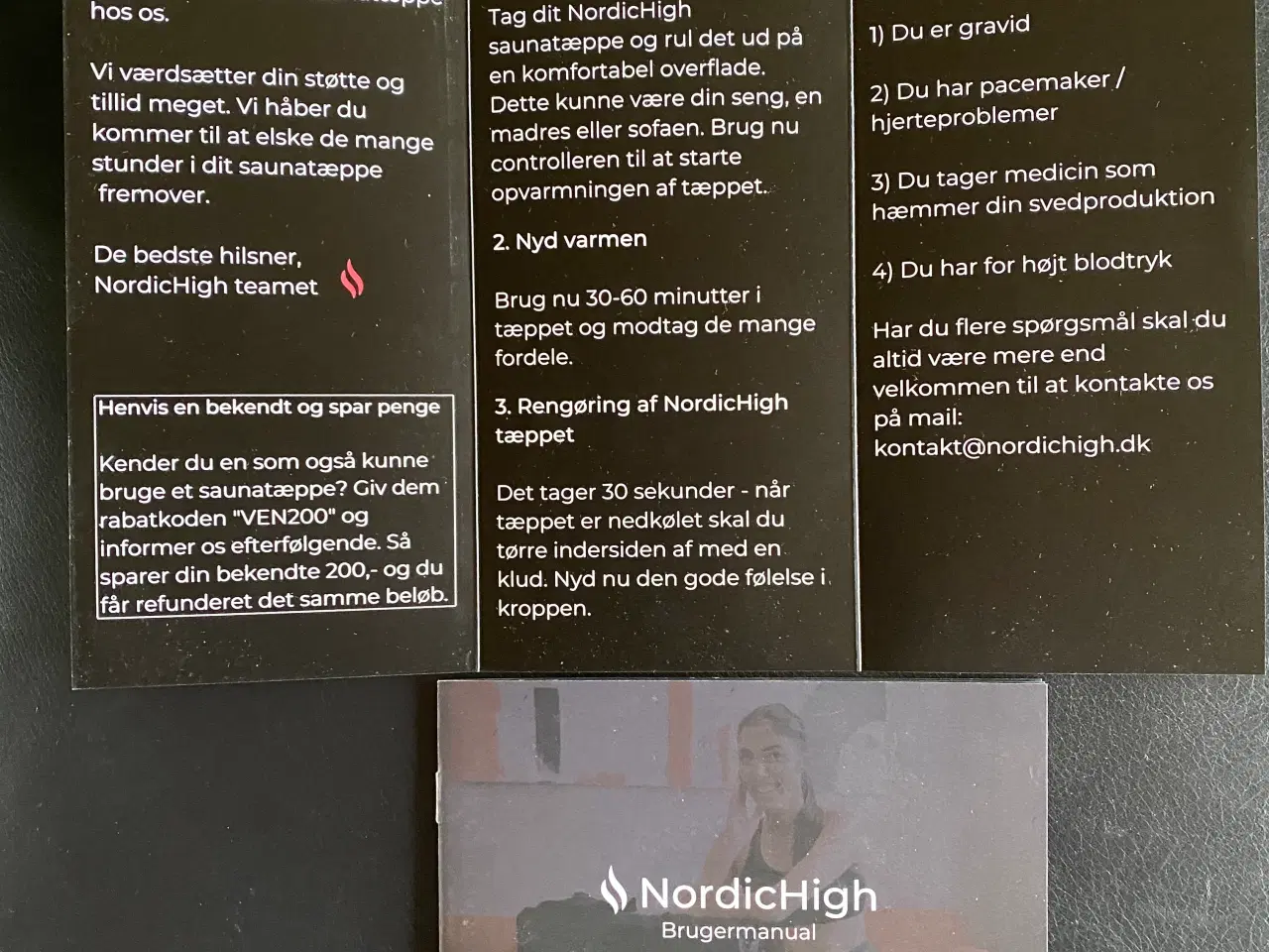 Billede 4 - Saunatæppe infrarød NordicHigh