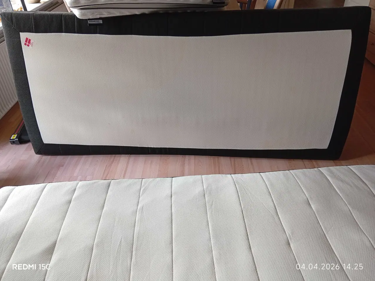 Billede 1 - Springmadras med topmadras 90x200 cm