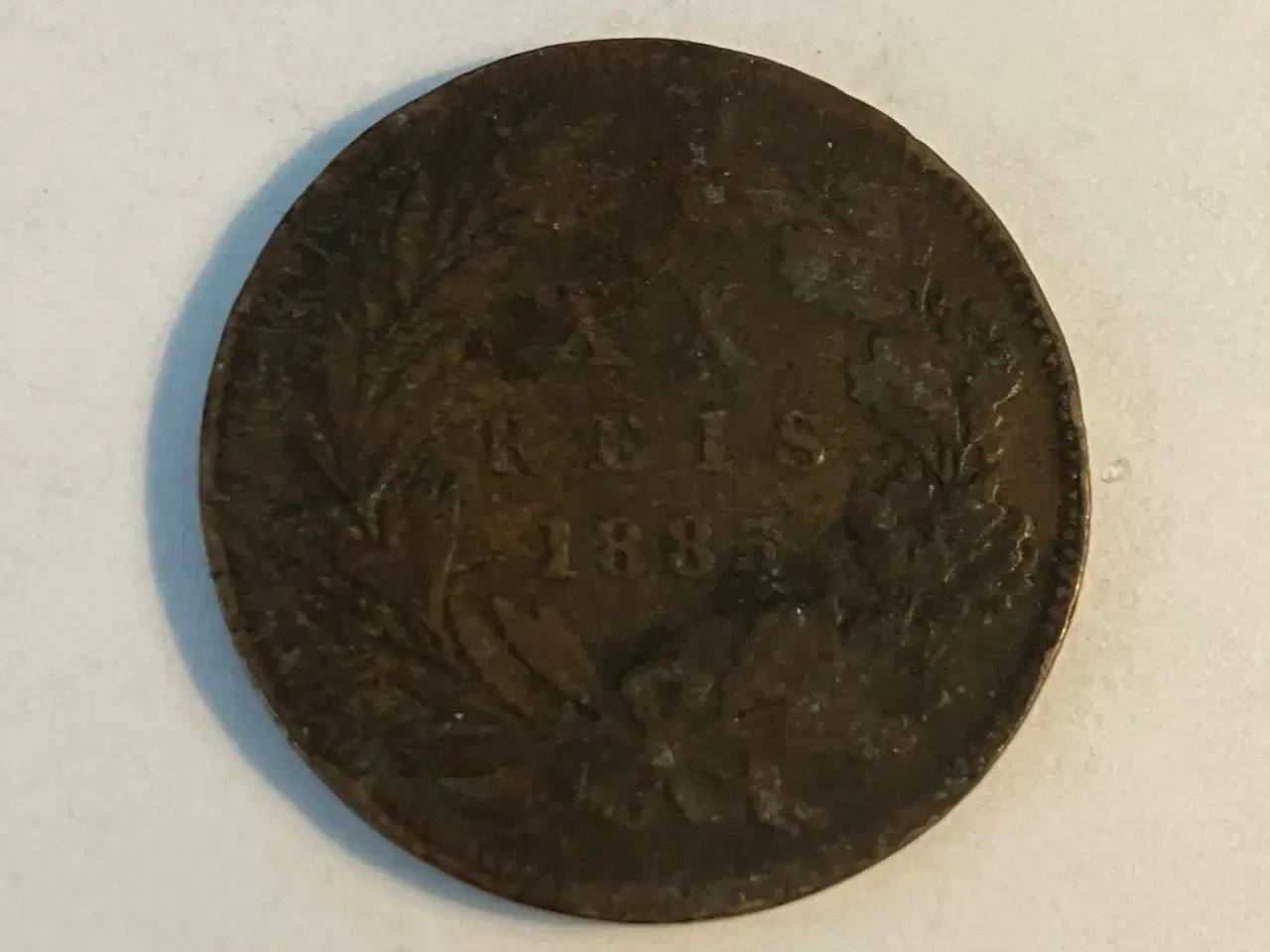 Billede 1 - 20 Reis Portugal 1885