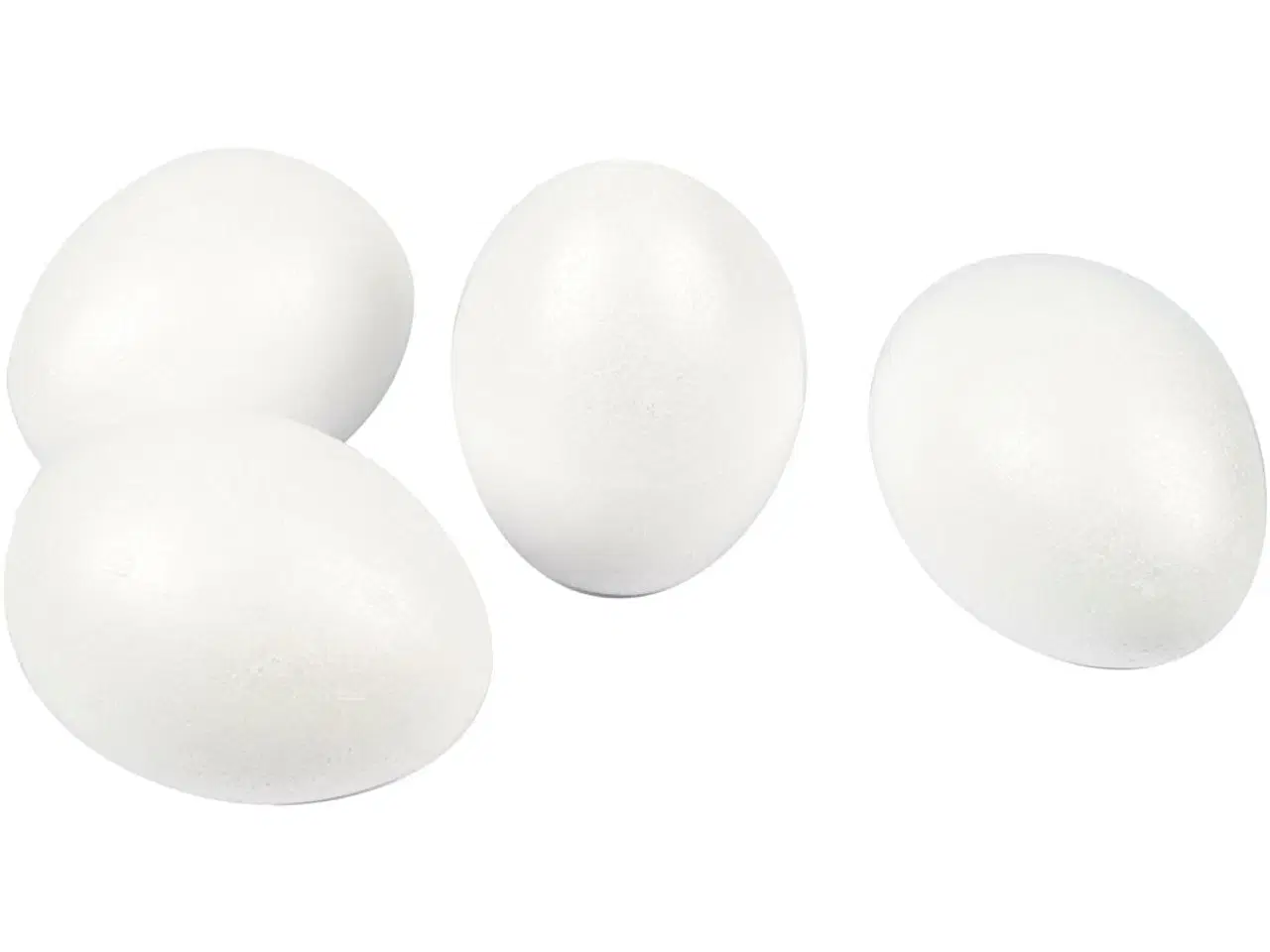 Billede 1 - Æg, H: 10 cm, hvid, 25stk./ 1 pk.