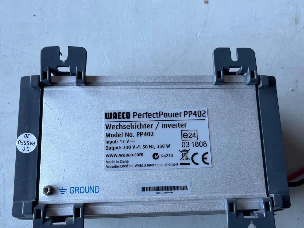 Billede 3 - Waeco PerfectPower PP402 inverter 12/230V - 300 Wa
