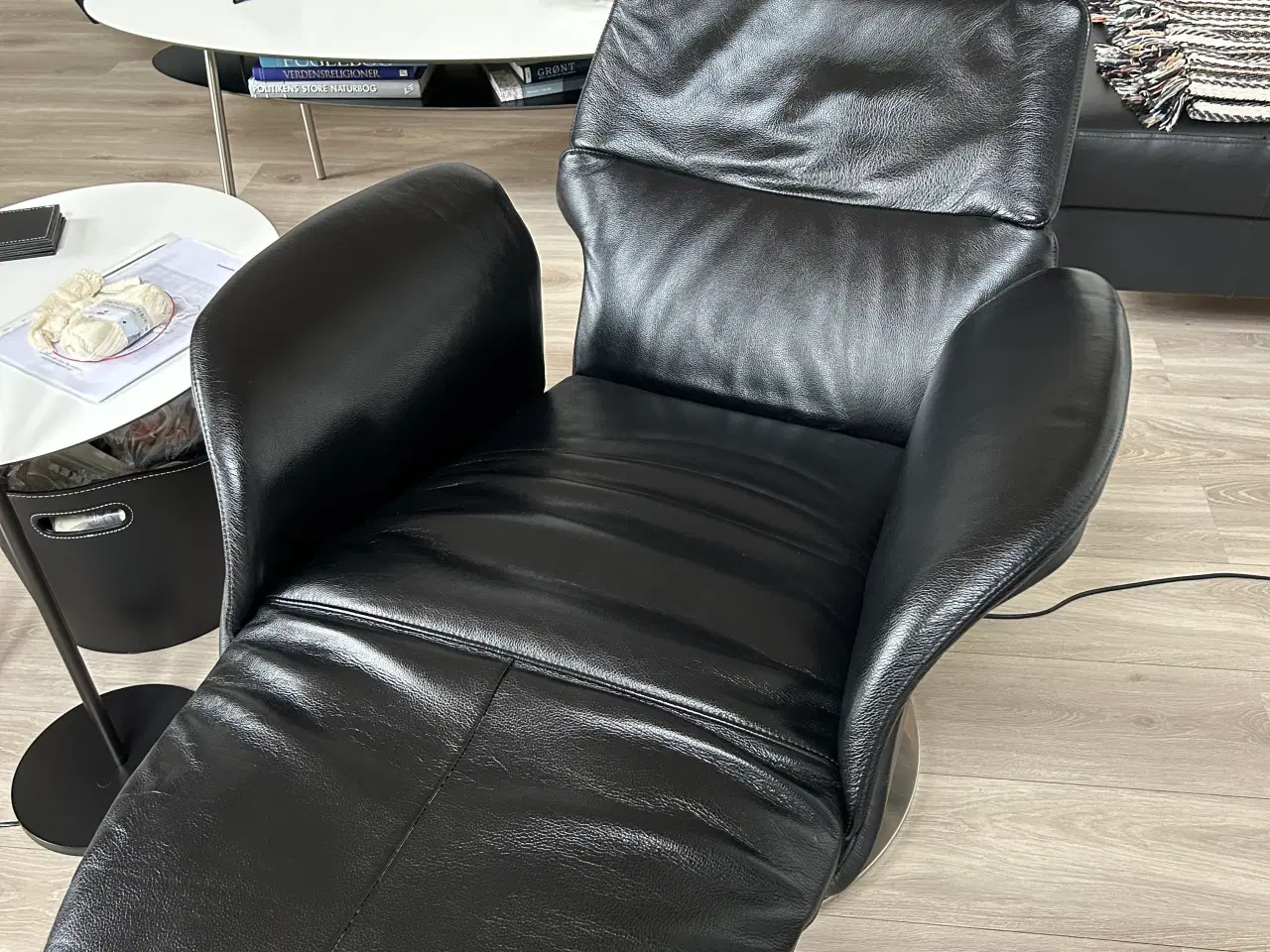 Billede 3 - Elektriske læderlænestole Hjort Knudsen