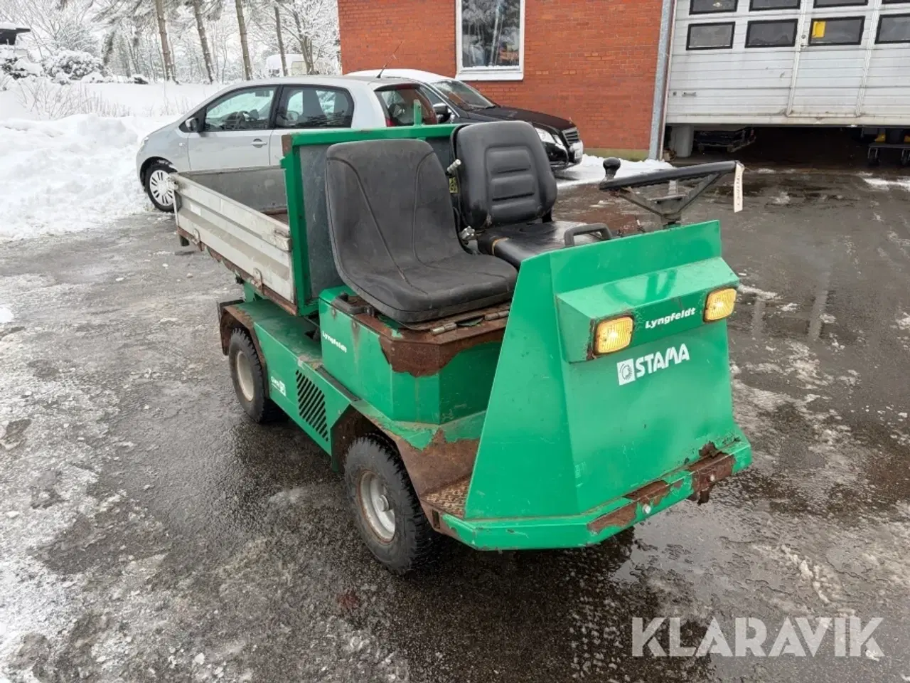 Billede 7 - Minidumper Stama STD 20 med hydraulisk tiplad