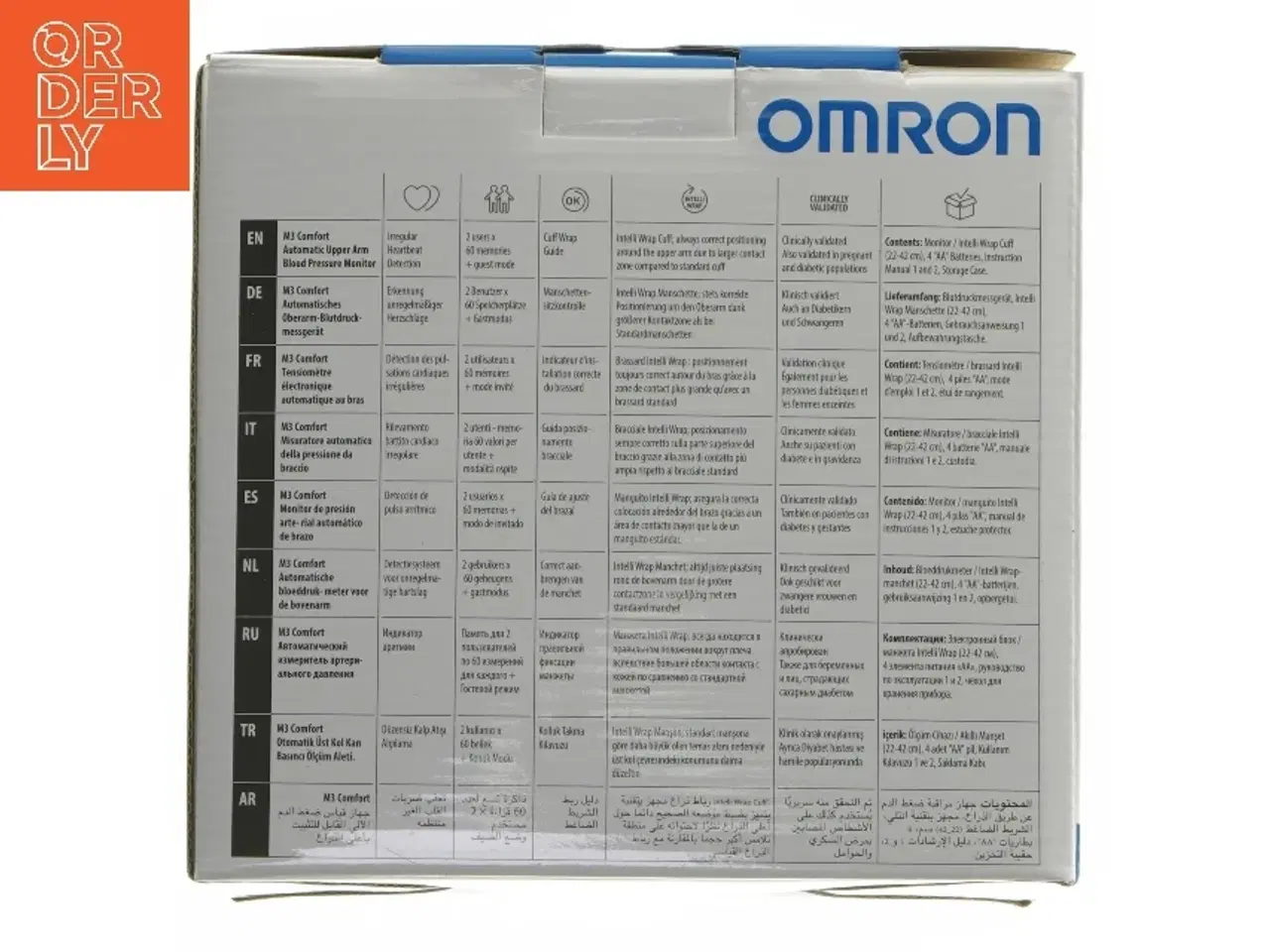 Billede 10 - Omron blodtryksmåler fra Omron (str. 14,5x10,5 cm)