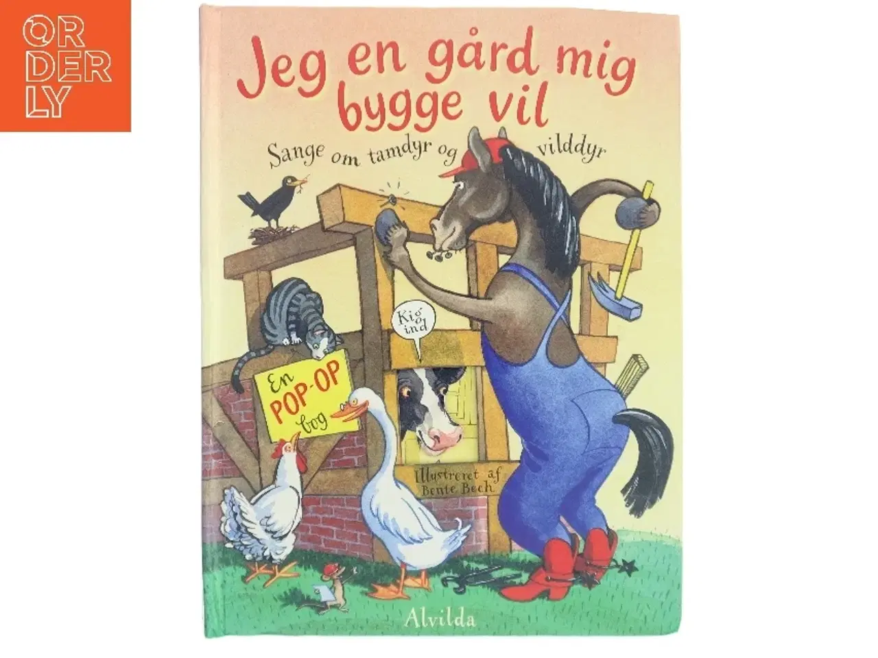 Billede 1 - Jeg en gård mig bygge vil af Heidi Bruhn (Bog)