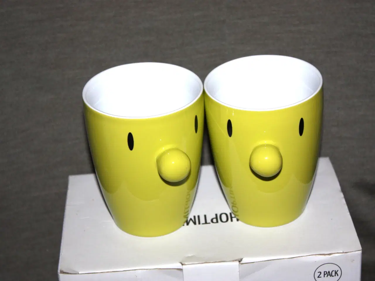 Billede 2 - Hoptimist krus 2 stk. i æske