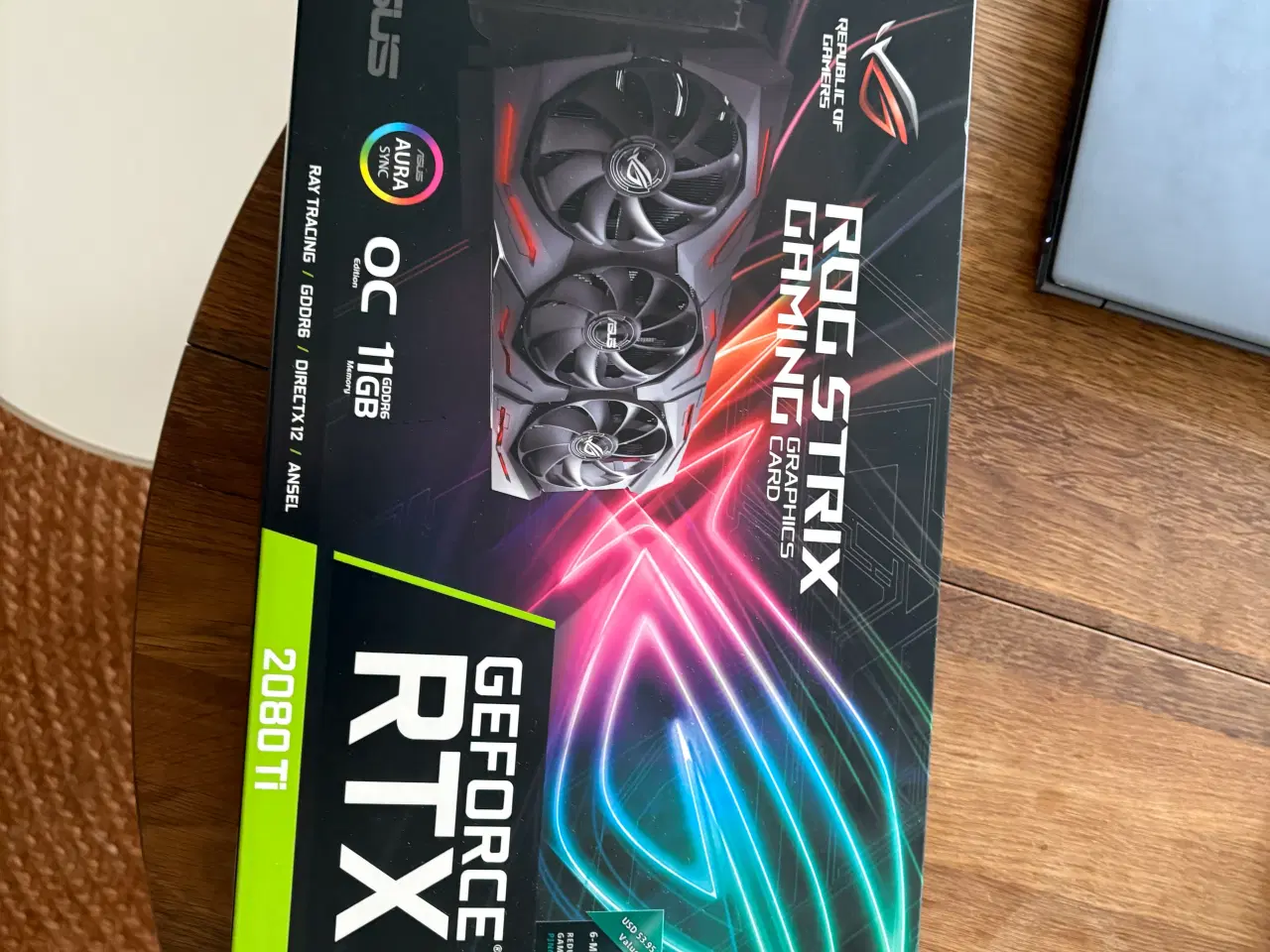 Billede 1 - RTX 2080 TI Asus Rog Strix