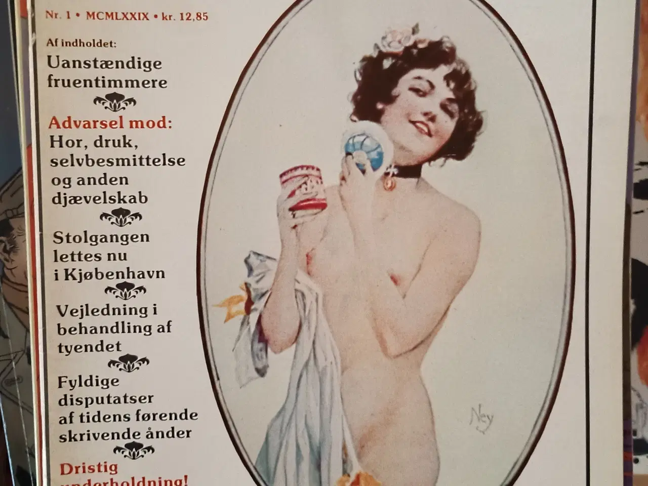 Billede 1 - Tidsskriftet O'Dagmar. Nr. 1, 1979.