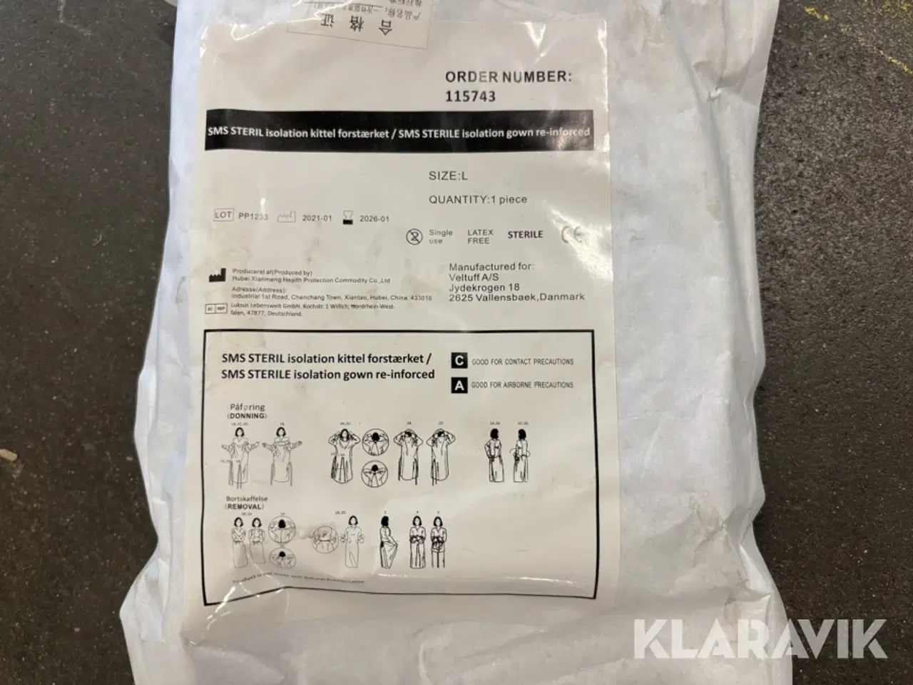Billede 4 - Isolationskjoler Str. L - 4 paller