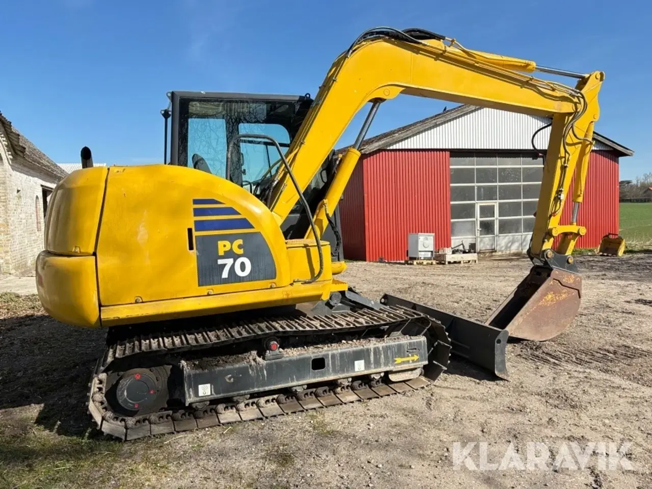 Billede 4 - Gravemaskine Komatsu Pc70-8