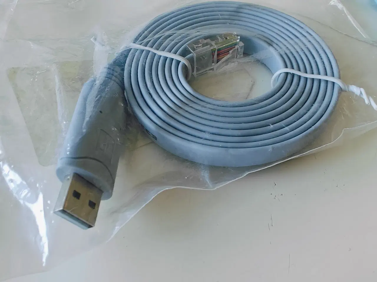 Billede 3 - 3 helt nye Cisco Console kabler.