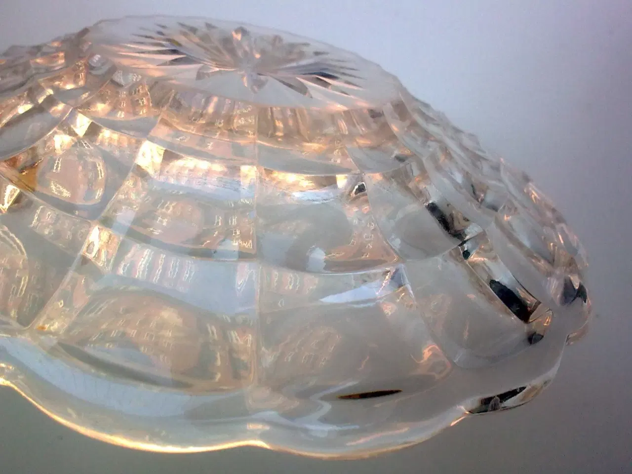 Billede 5 - Glas stjerne windows fad skål MINI