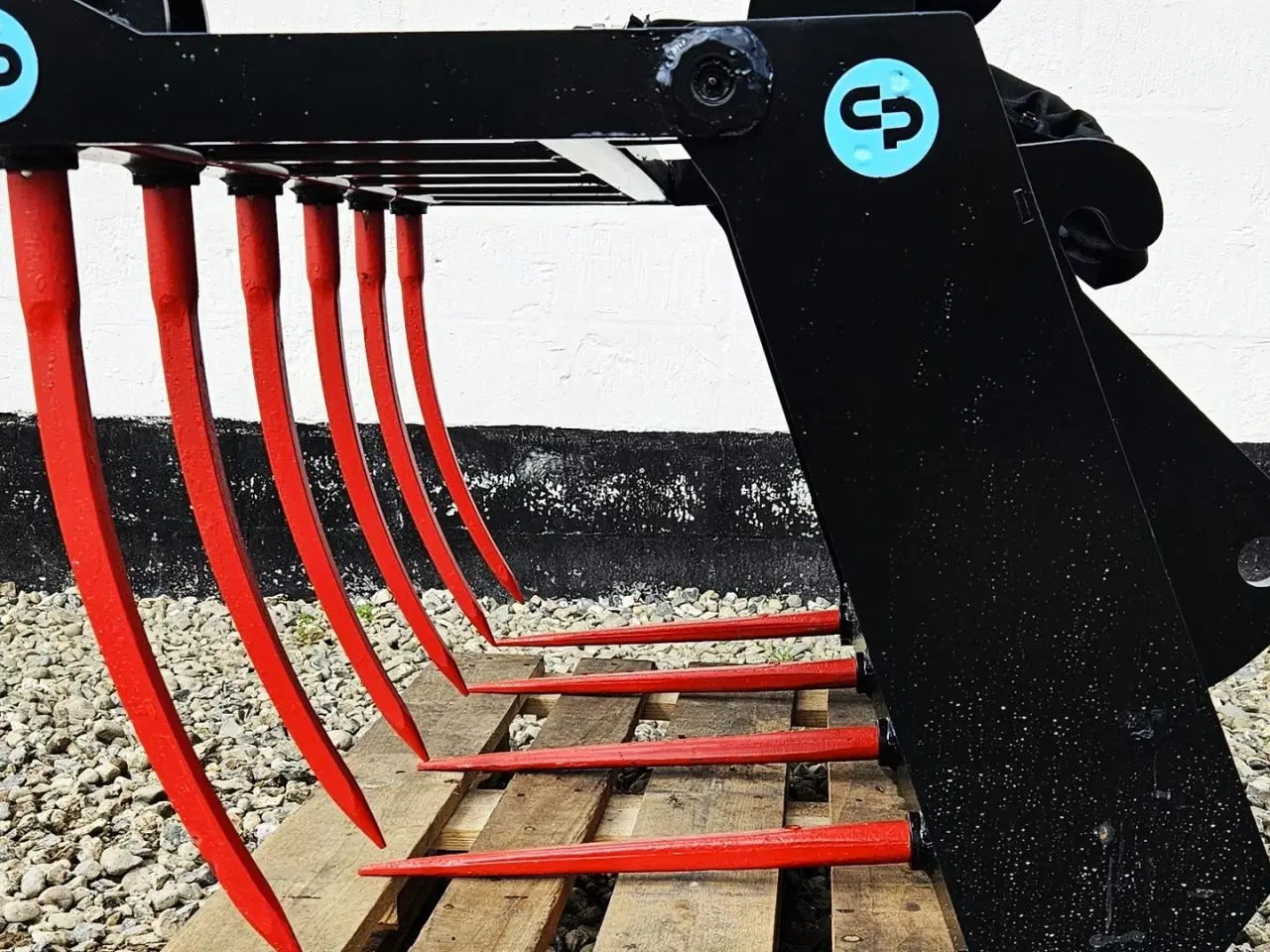 Billede 3 - CP Metal Siloklo / høj kvalitet / 110 - 150 cm / med valgfri ophæng og 2 stempler