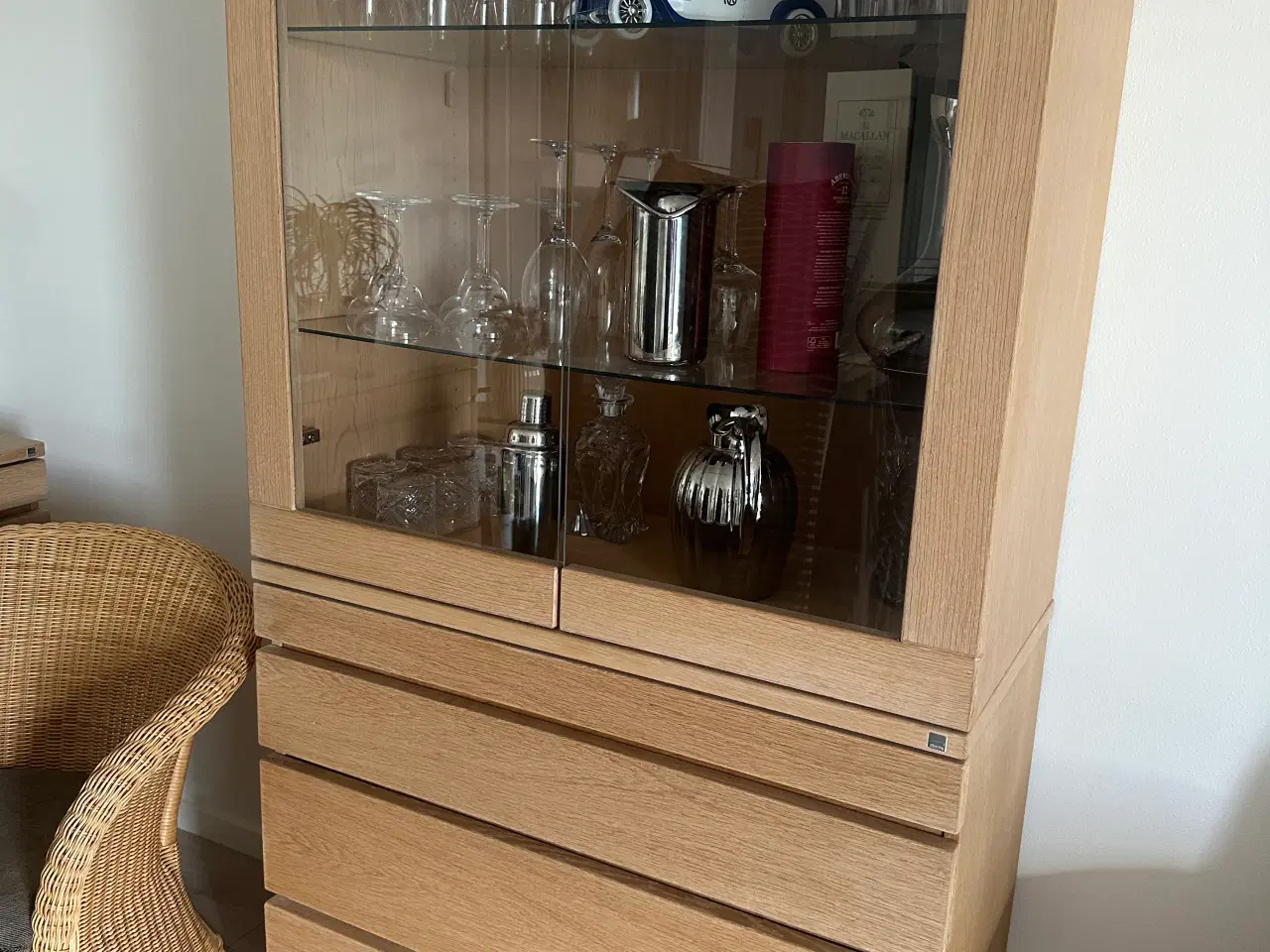 Billede 2 - Skovby møbler - sæbebehandlet eg