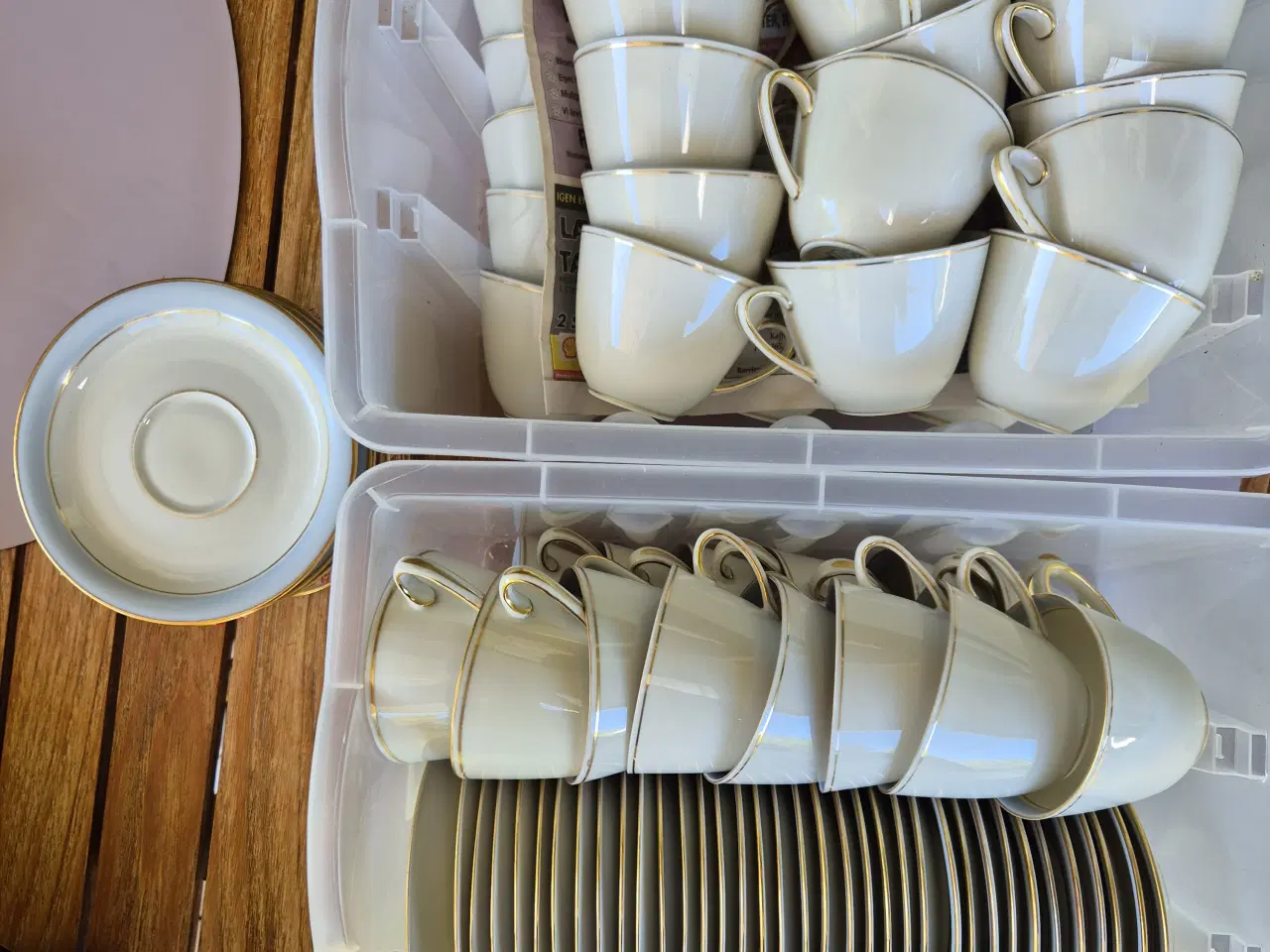 Billede 2 - Porcelæn, Kop / underkop / kagetallerken  kr. 3,33