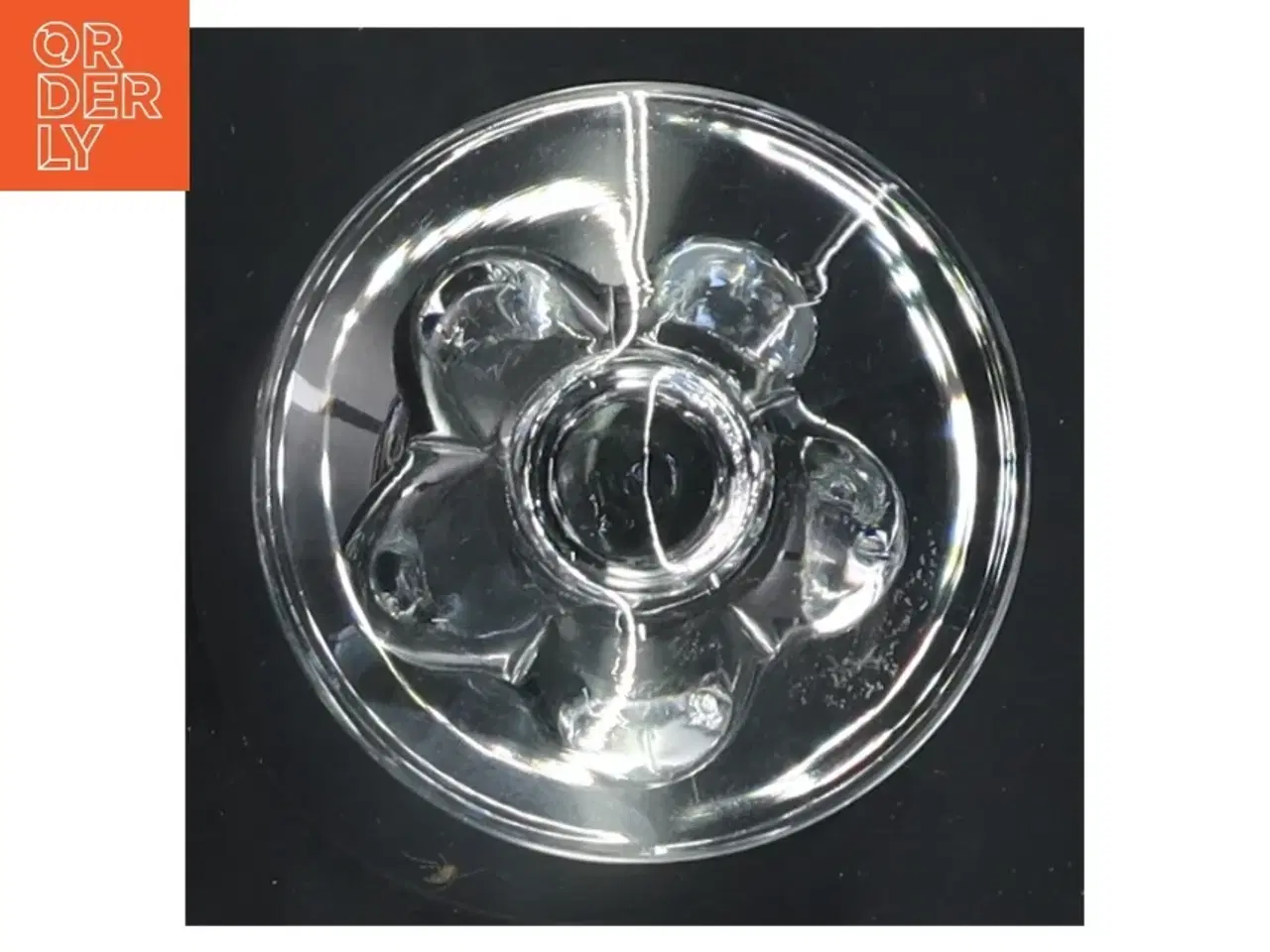 Billede 3 - Sæt af glas med unik stilk fra Holmegaard (str. Ø 6,5x11,5 cm)