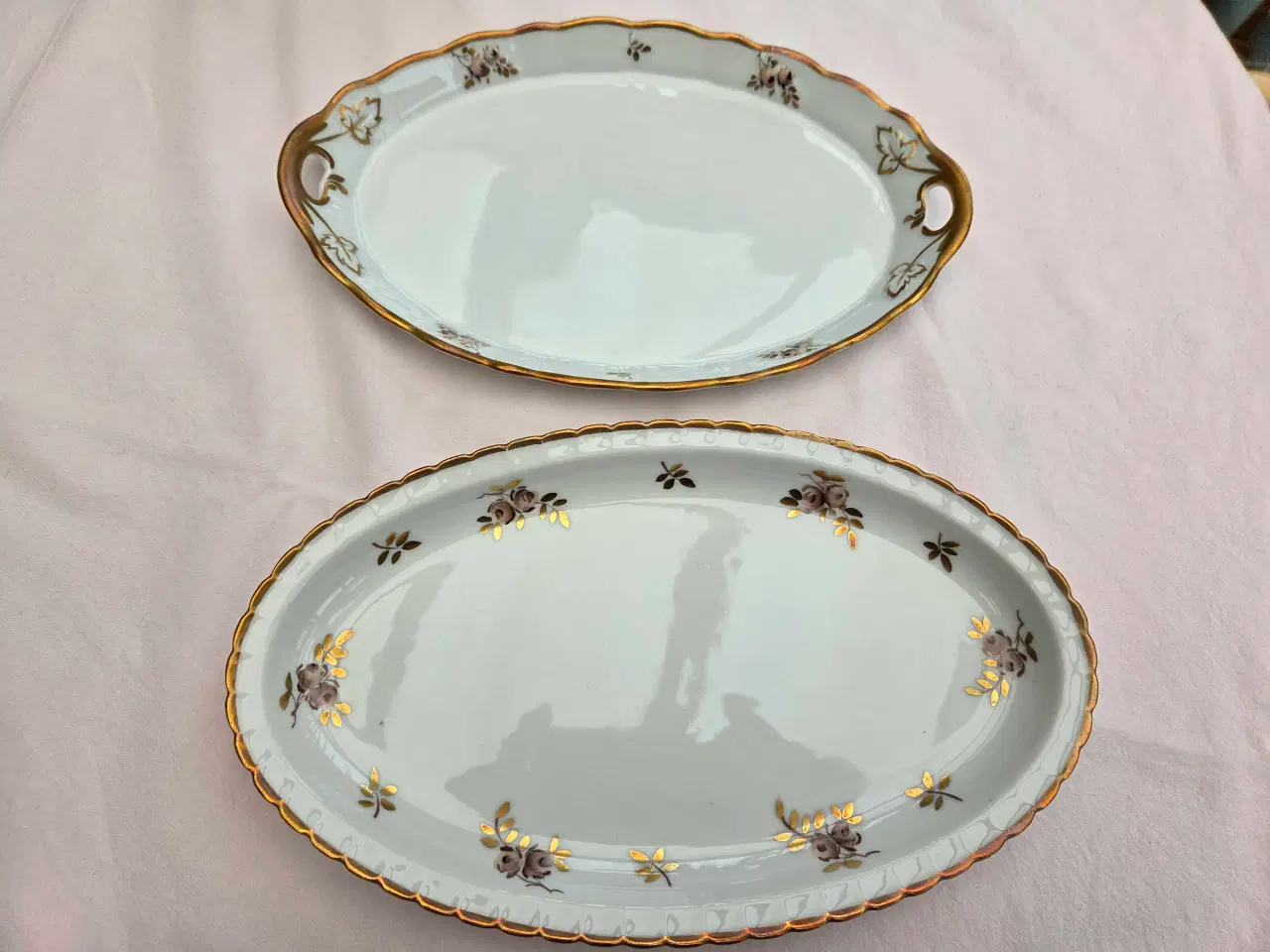 Billede 7 - Københavns porcelæns malere kaffestel Brun Rose.