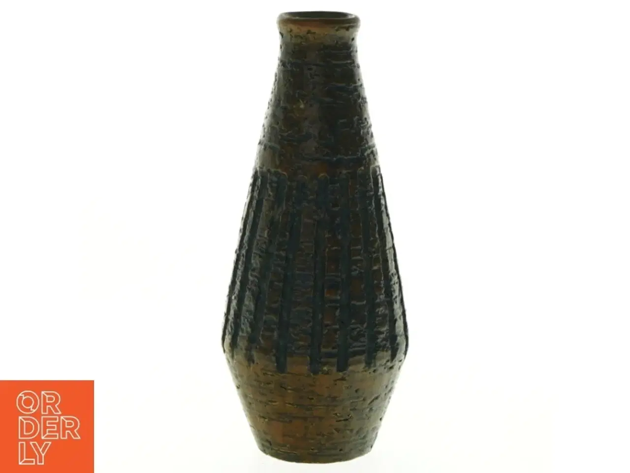 Billede 1 - Keramikvase (str. 18 x 7 cm)