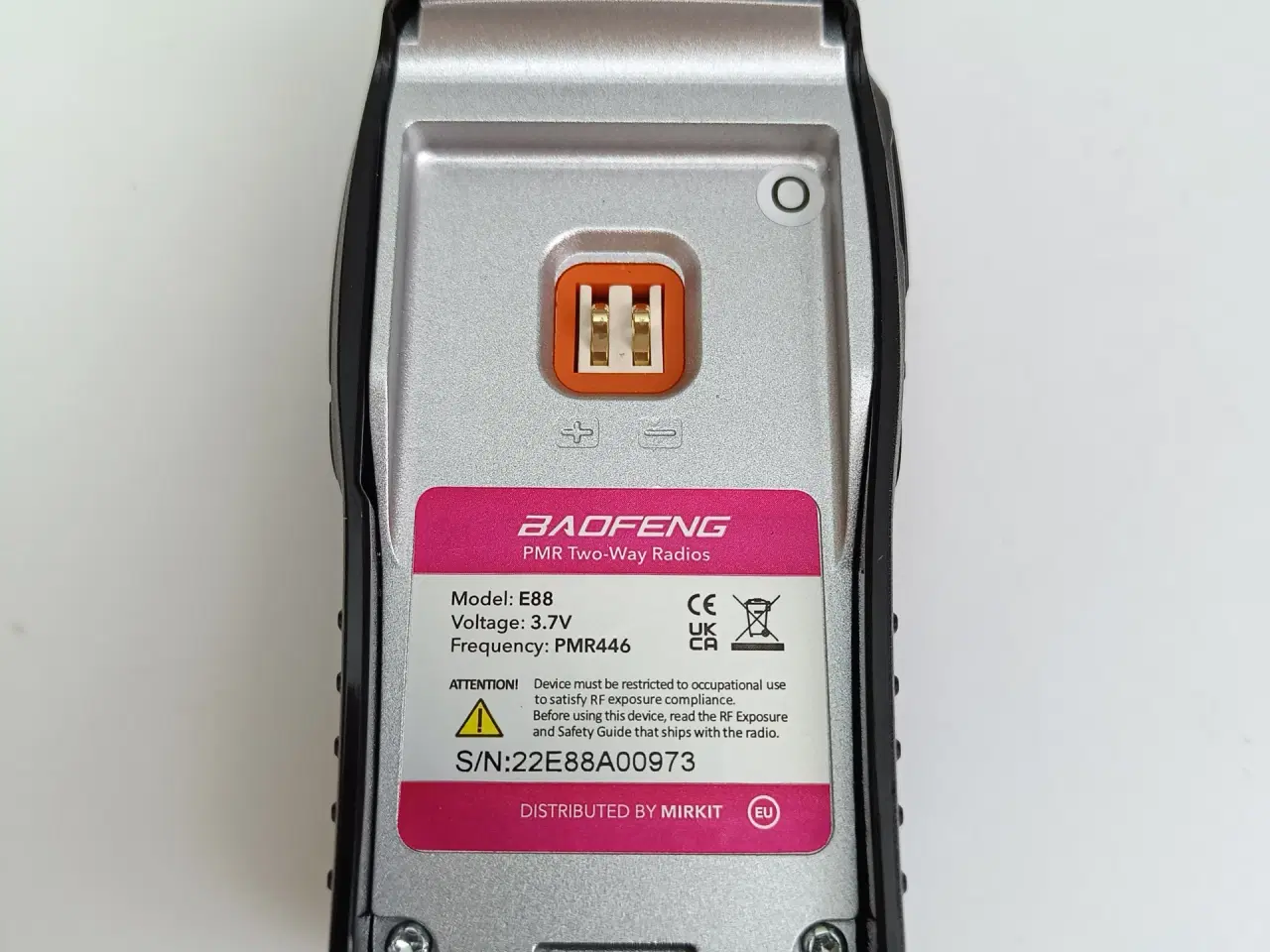 Billede 3 - NY! 2 x Baofeng E-88 / PMR Radio / Walkie Talkie