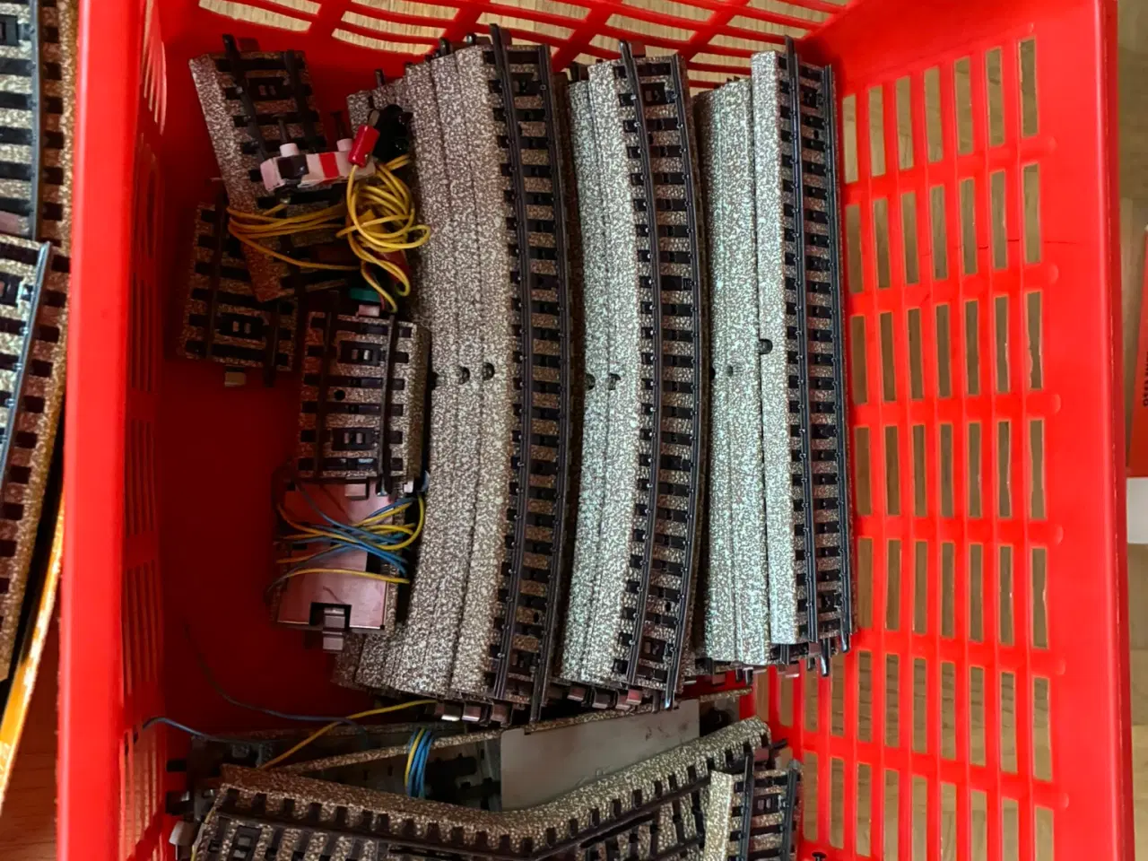 Billede 2 - Märklin modeltog med skinner, lokomotiver og vogne